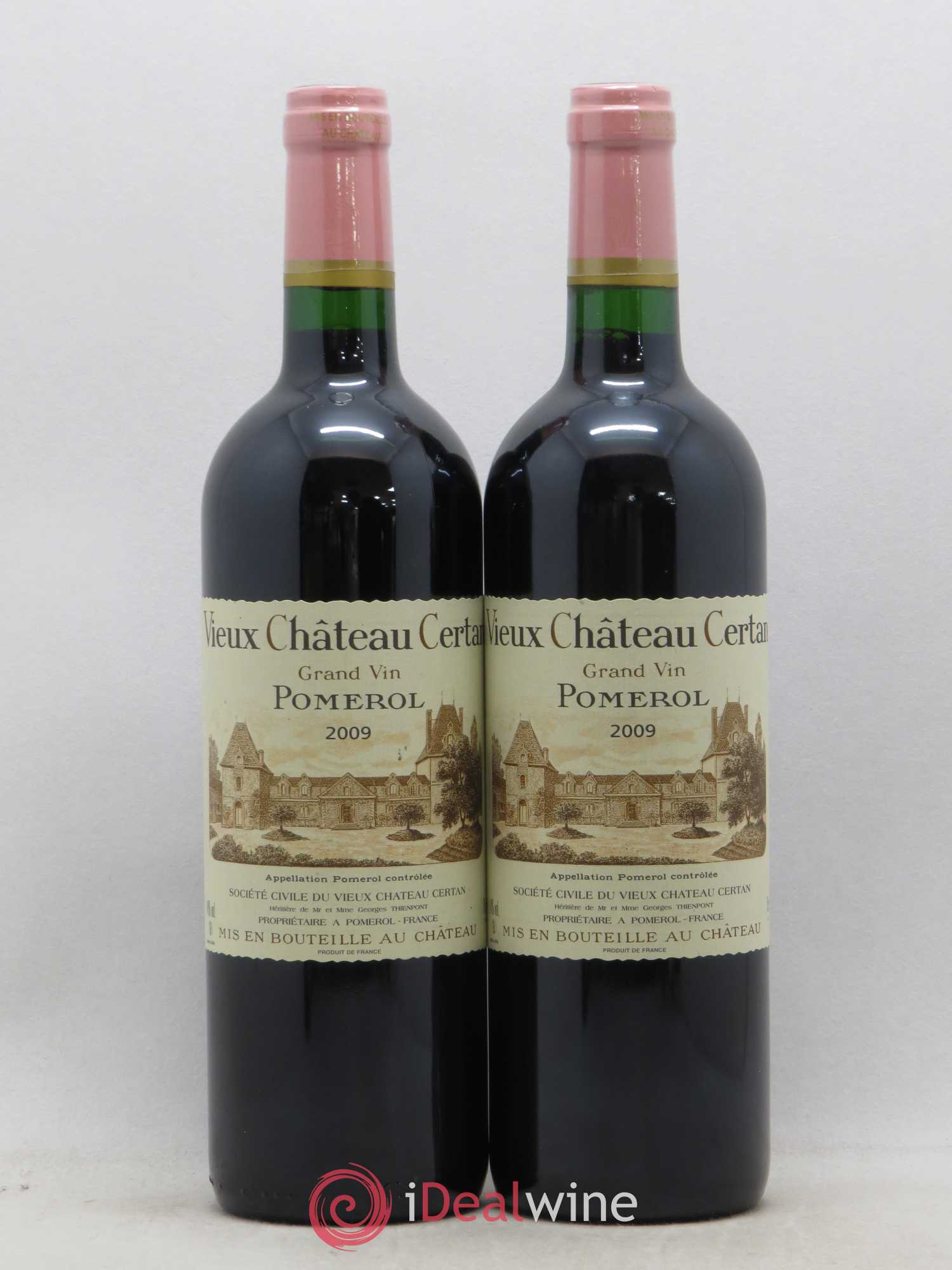 Vieux Château Certan 2009 - Lot de 2 bouteilles - 0