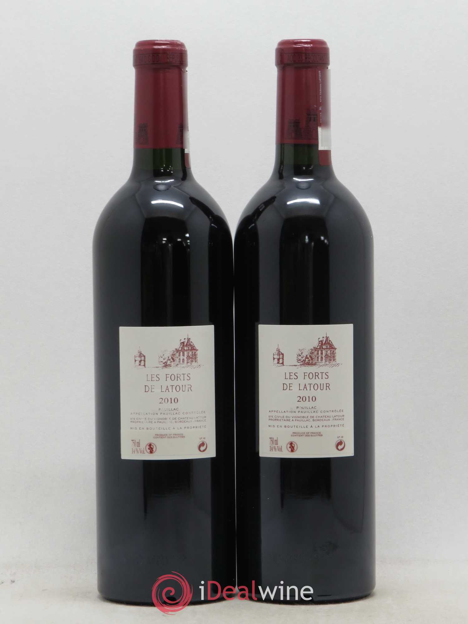 Les Forts de Latour Second Vin 2010 - Lot de 2 bouteilles - 1