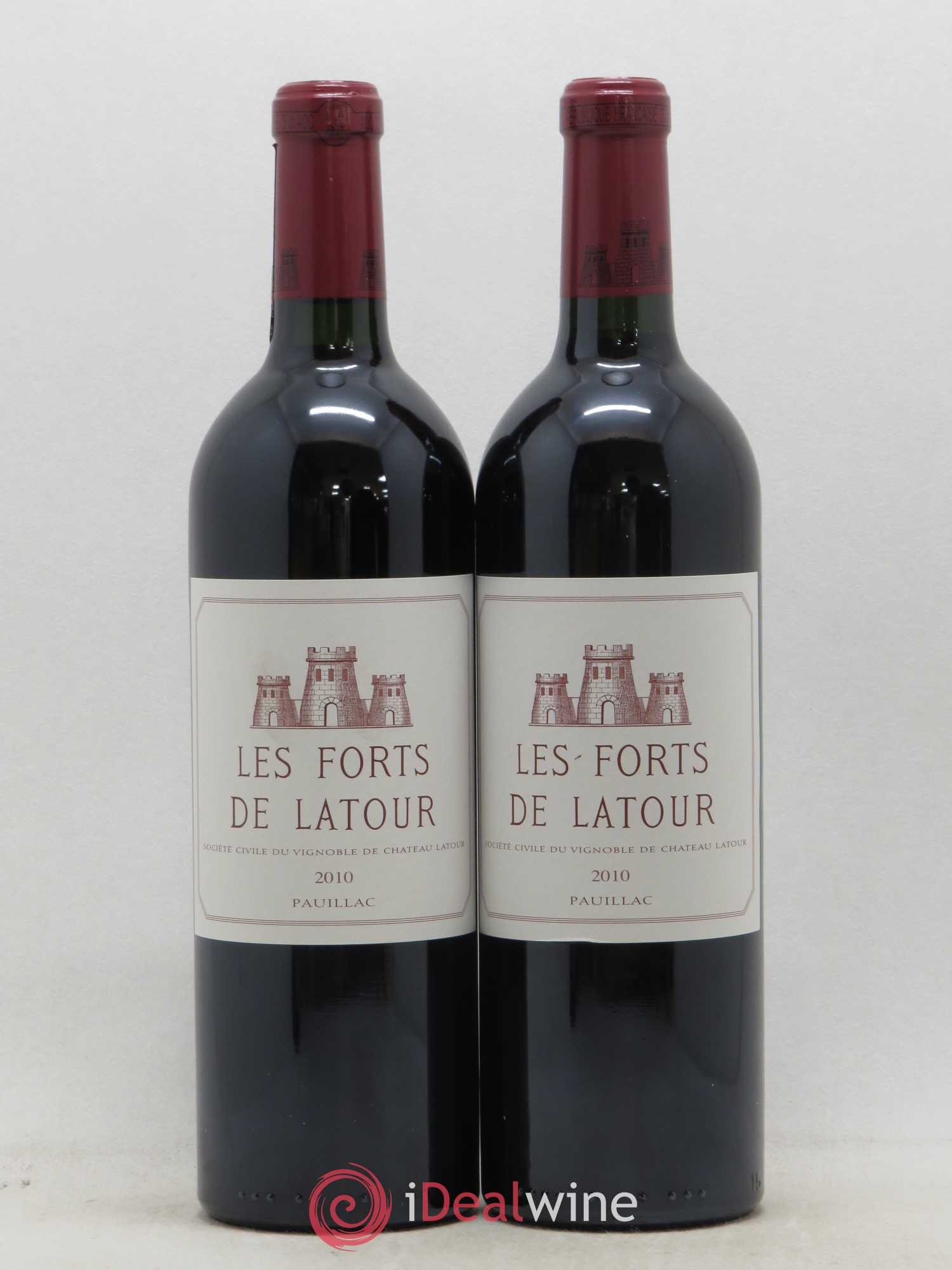 Les Forts de Latour Second Vin 2010 - Lot de 2 bouteilles - 0