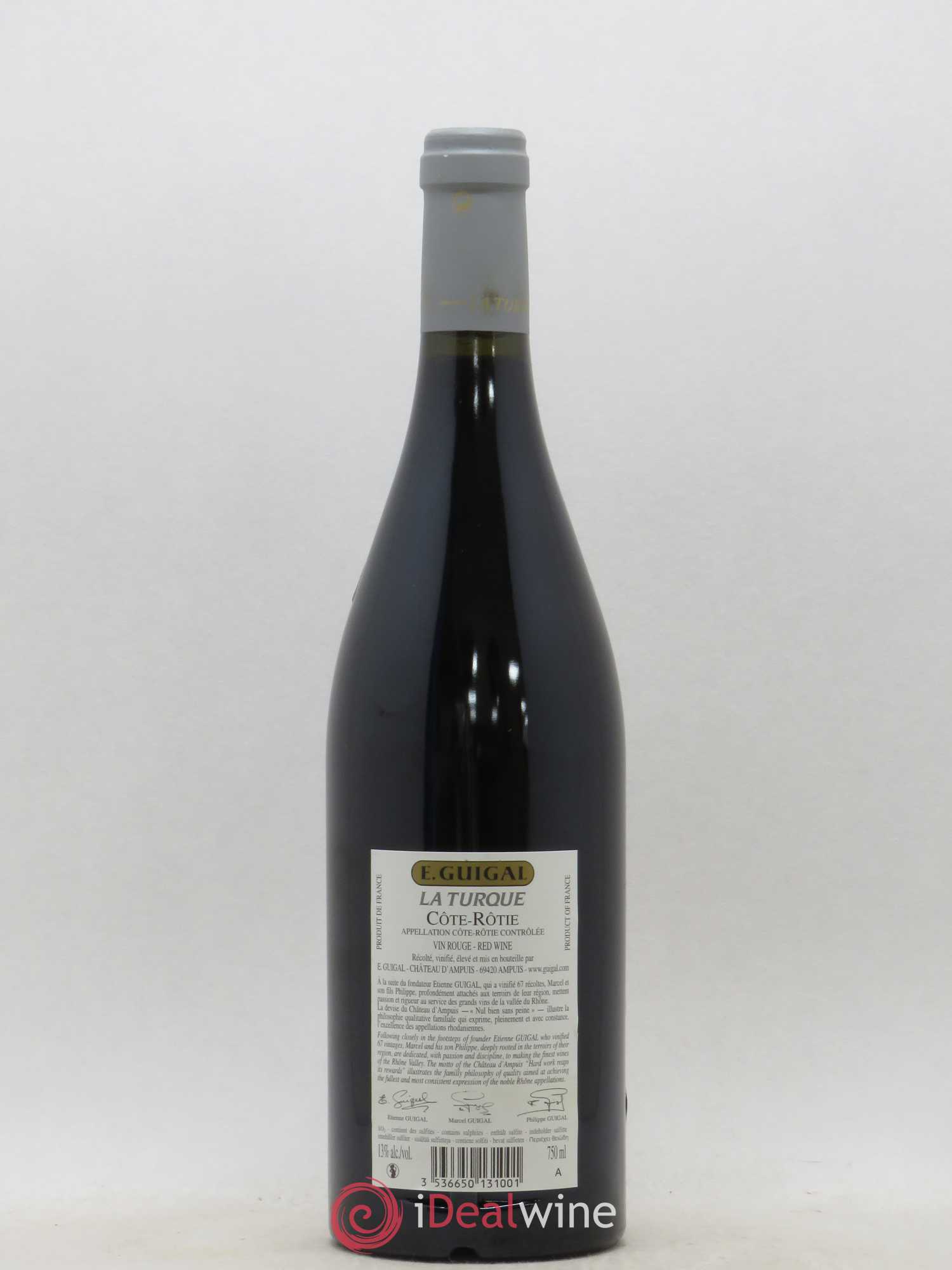 Côte-Rôtie La Turque Guigal 2011 - Lot de 1 bouteille - 1