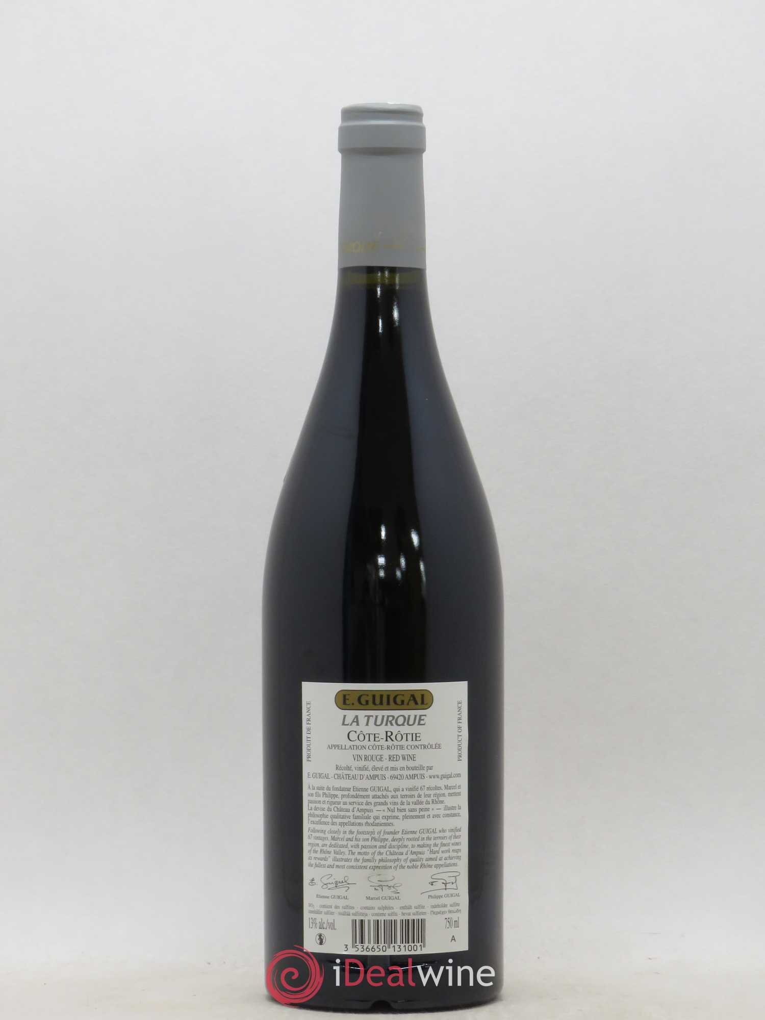 Côte-Rôtie La Turque Guigal 2011 - Lot de 1 bouteille - 1