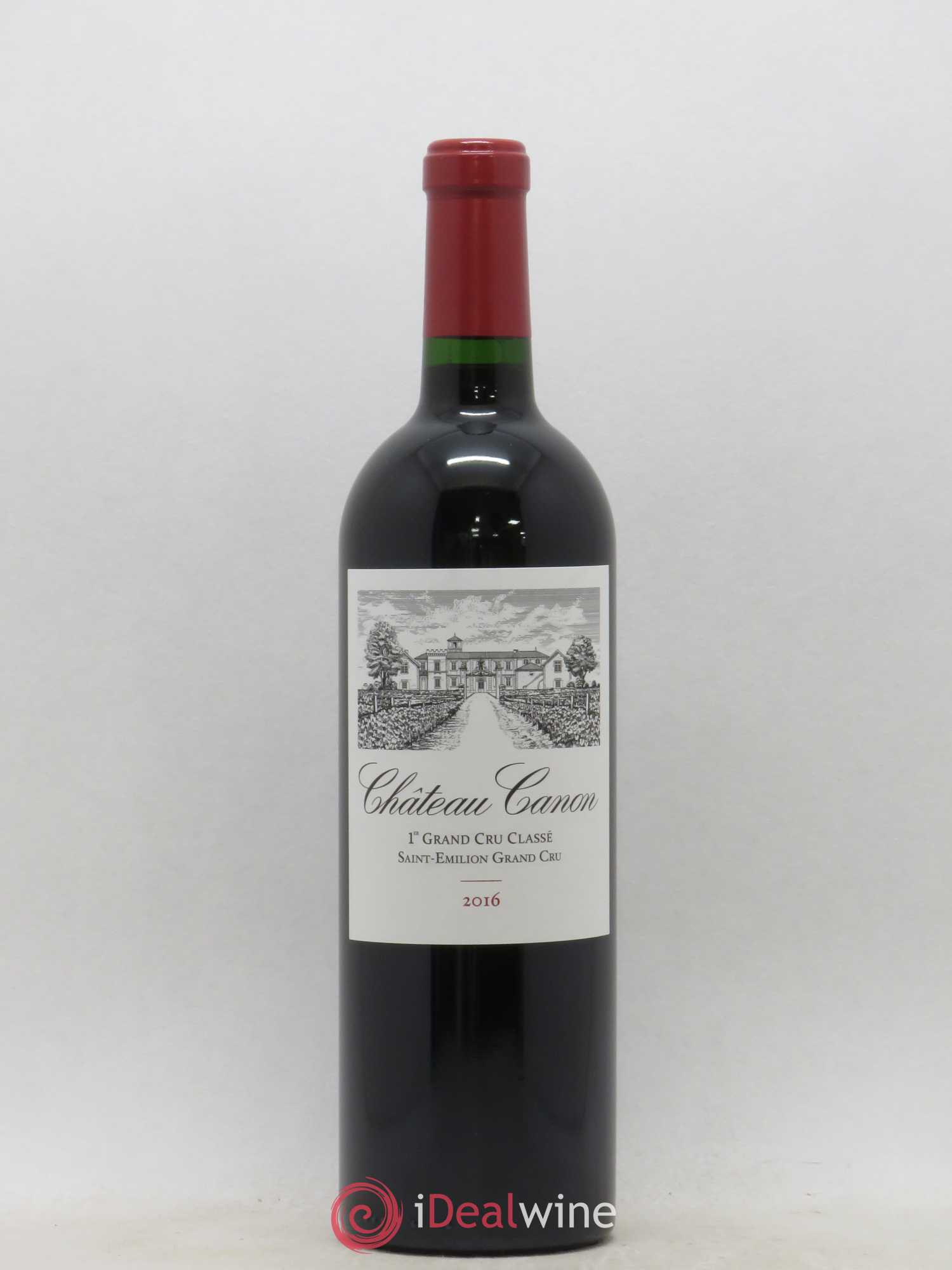 Château Canon 1er Grand Cru Classé B 2016 - Lot de 1 bouteille - 0