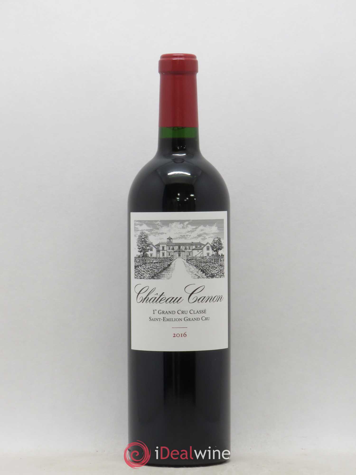 Château Canon 1er Grand Cru Classé B 2016 - Lot de 1 bouteille - 0