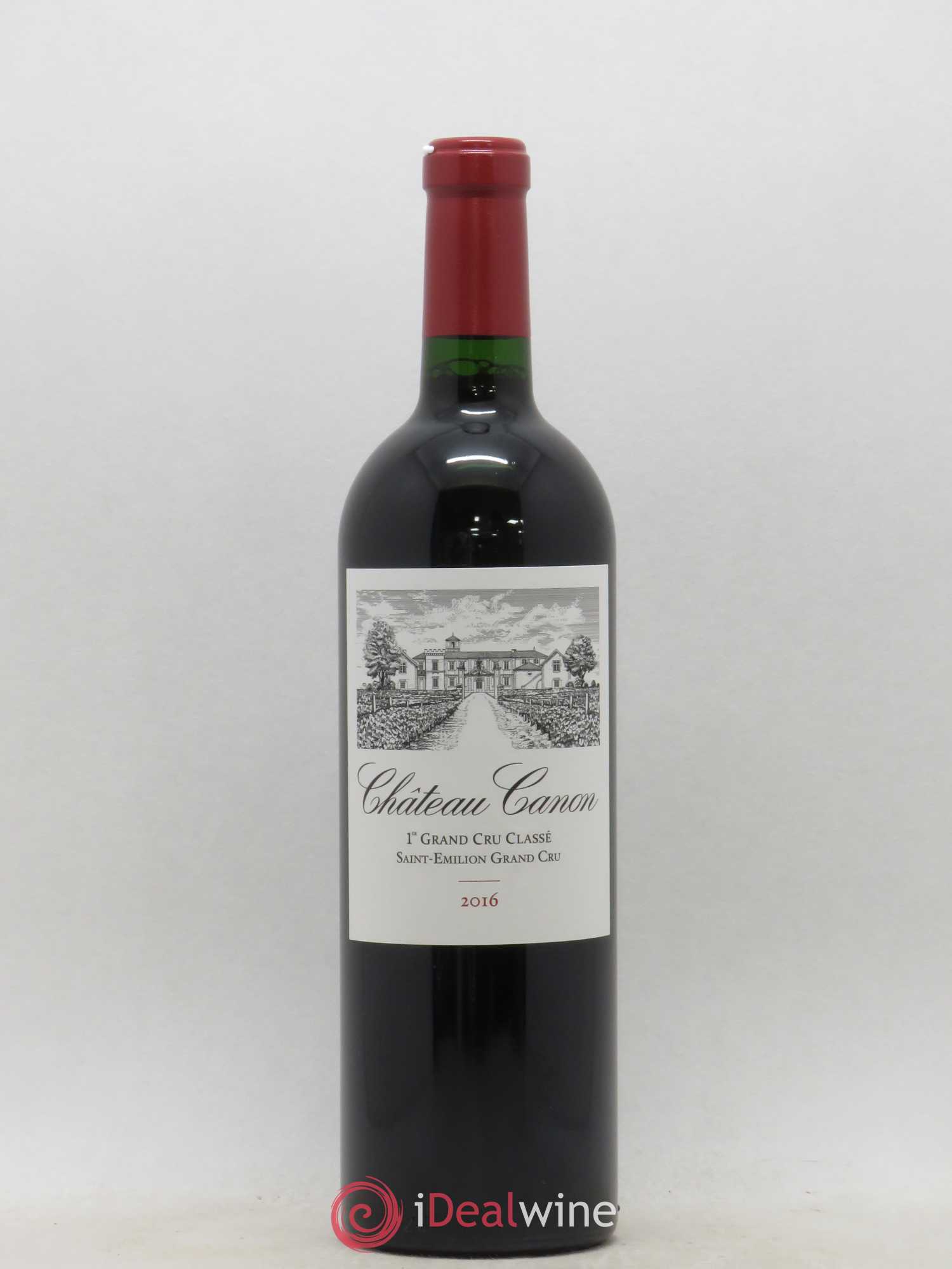 Château Canon 1er Grand Cru Classé B 2016 - Lot de 1 bouteille - 0