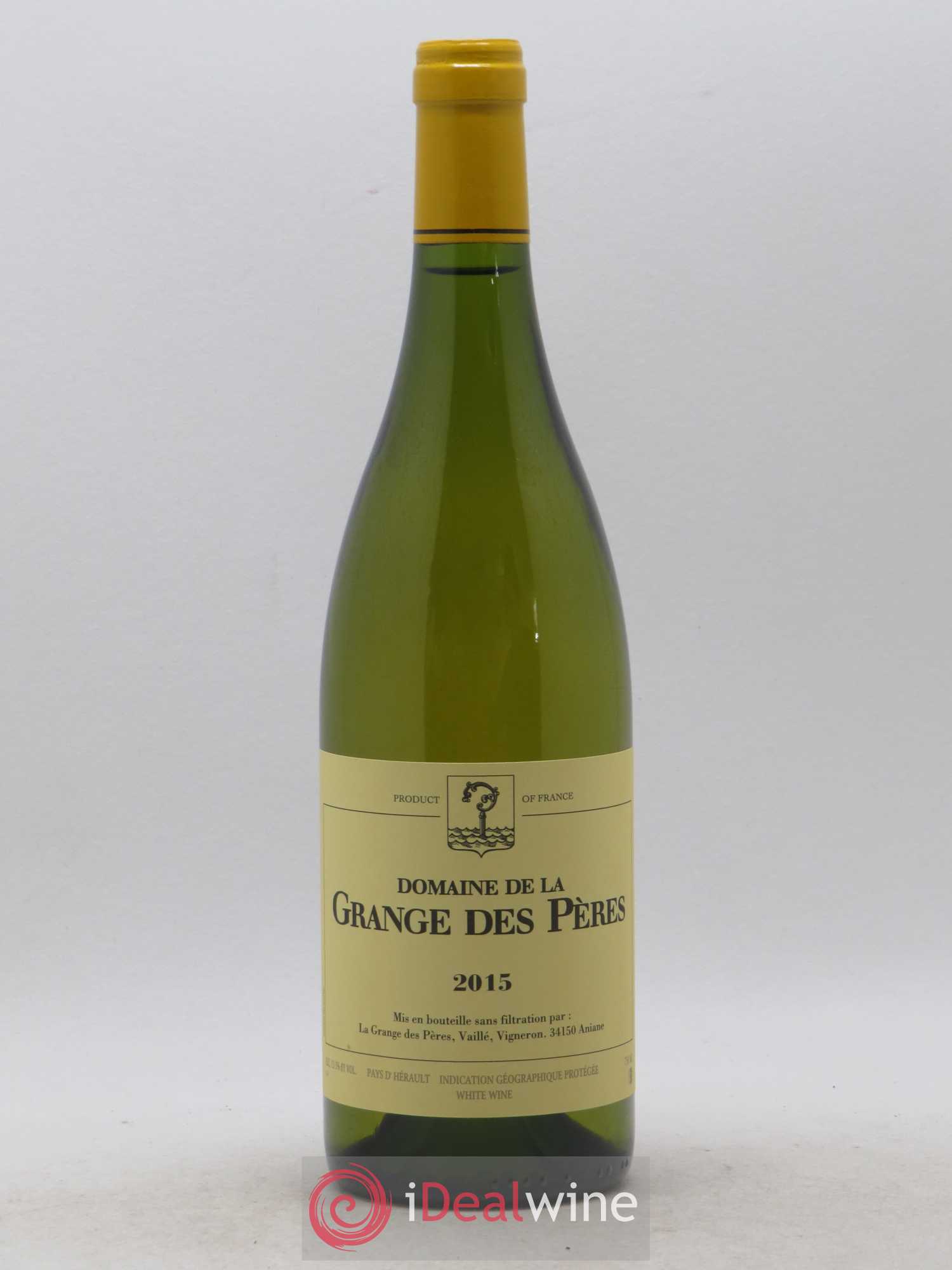 Pays d'Hérault Grange des Pères Laurent Vaillé 2015 - Lot de 1 bouteille - 0
