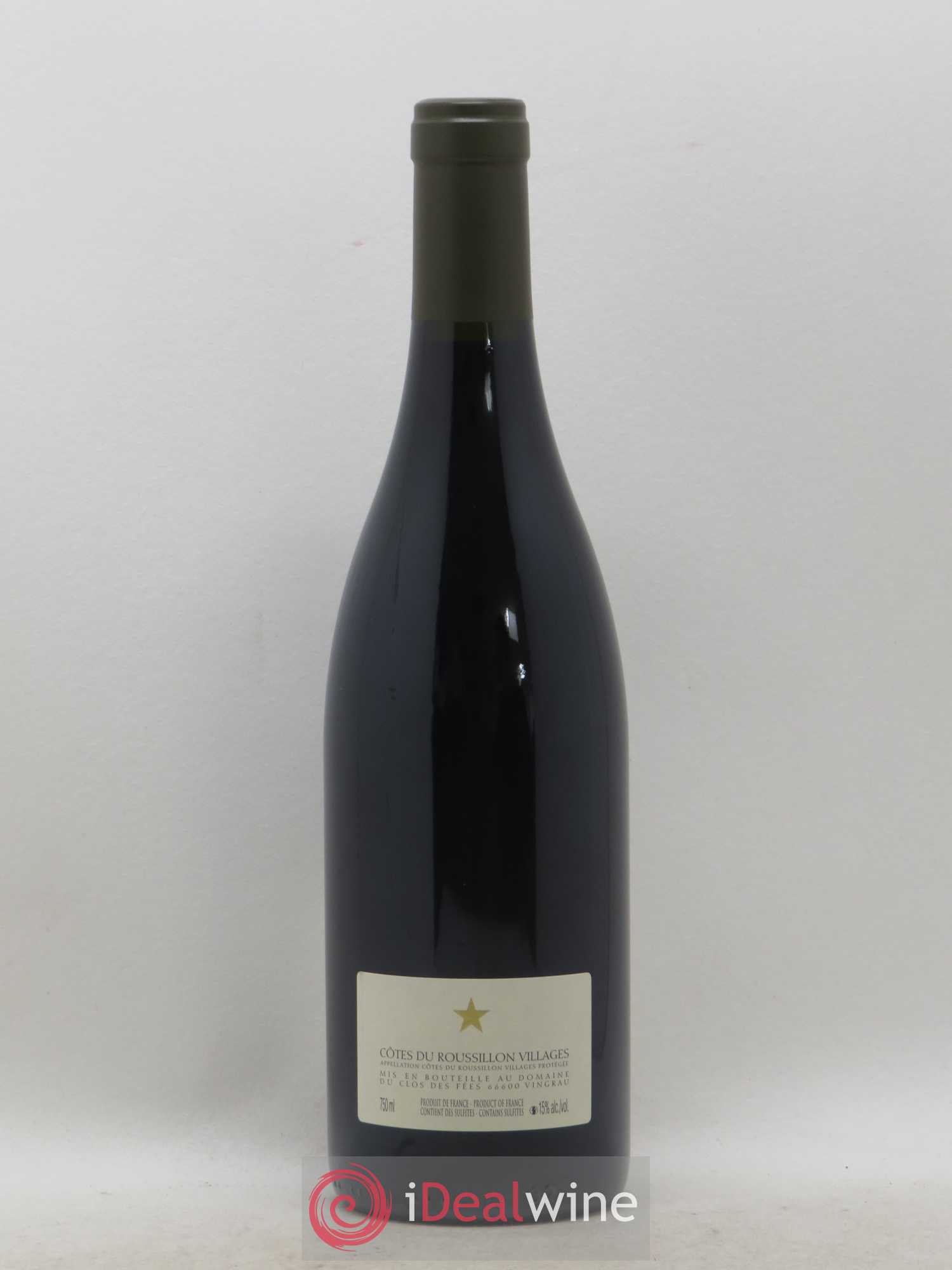 Côtes du Roussillon Villages Clos des Fées Hervé Bizeul 2015 - Lot de 1 bouteille - 1