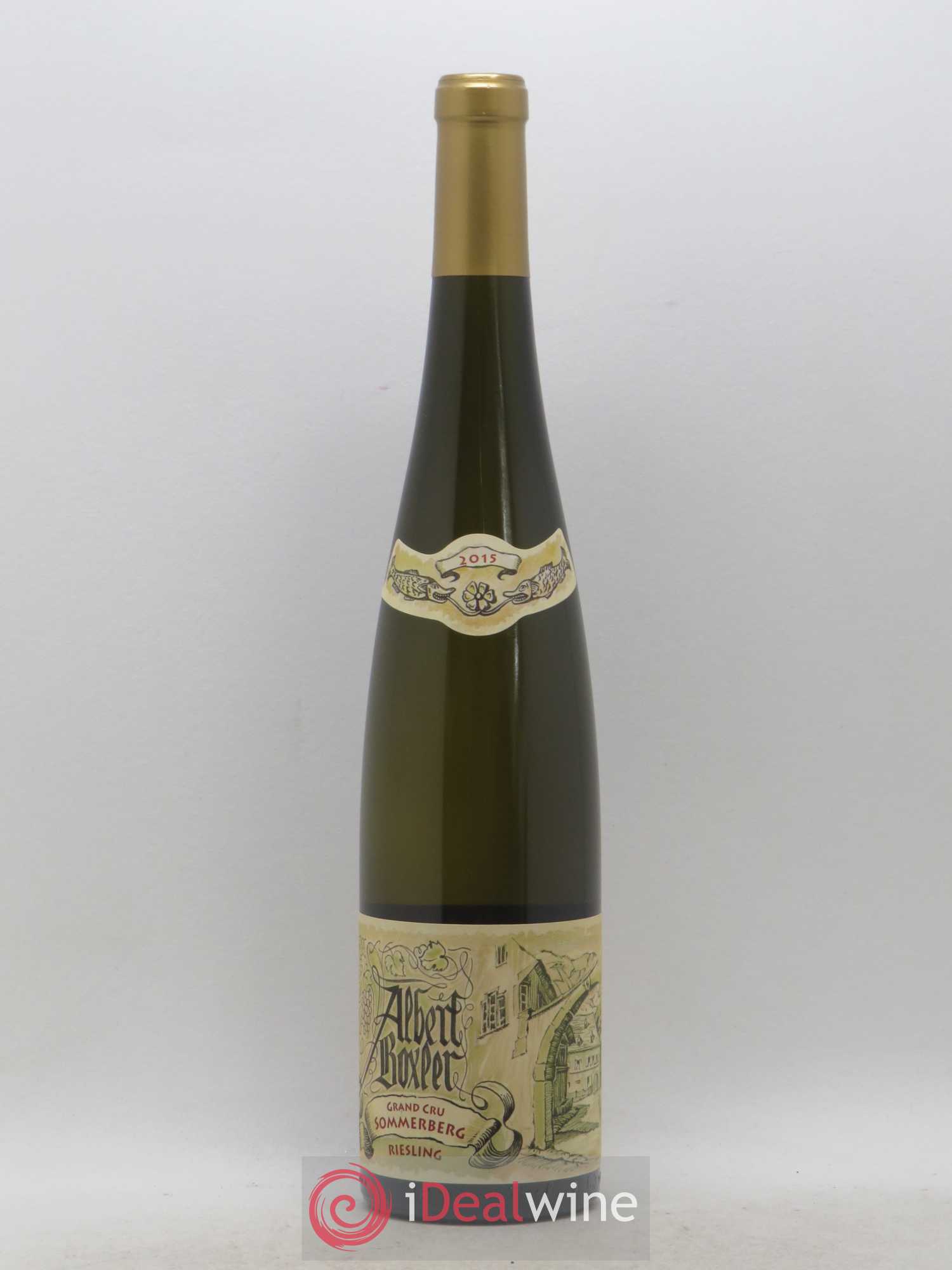 Alsace Riesling Grand Cru Sommerberg Albert Boxler 2015 - Lot de 1 bouteille - 0