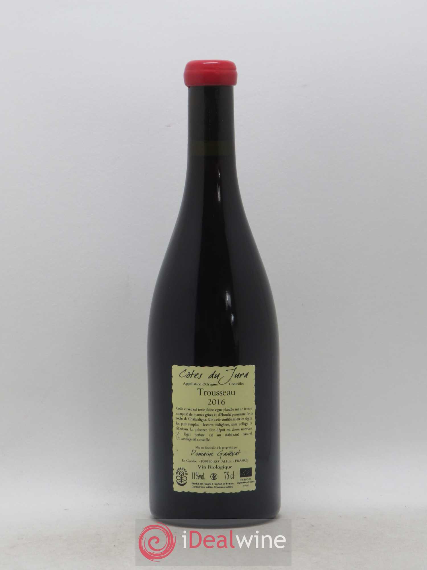 Côtes du Jura Plein Sud Jean-François Ganevat (Domaine) 2016 - Lot de 1 bouteille - 1