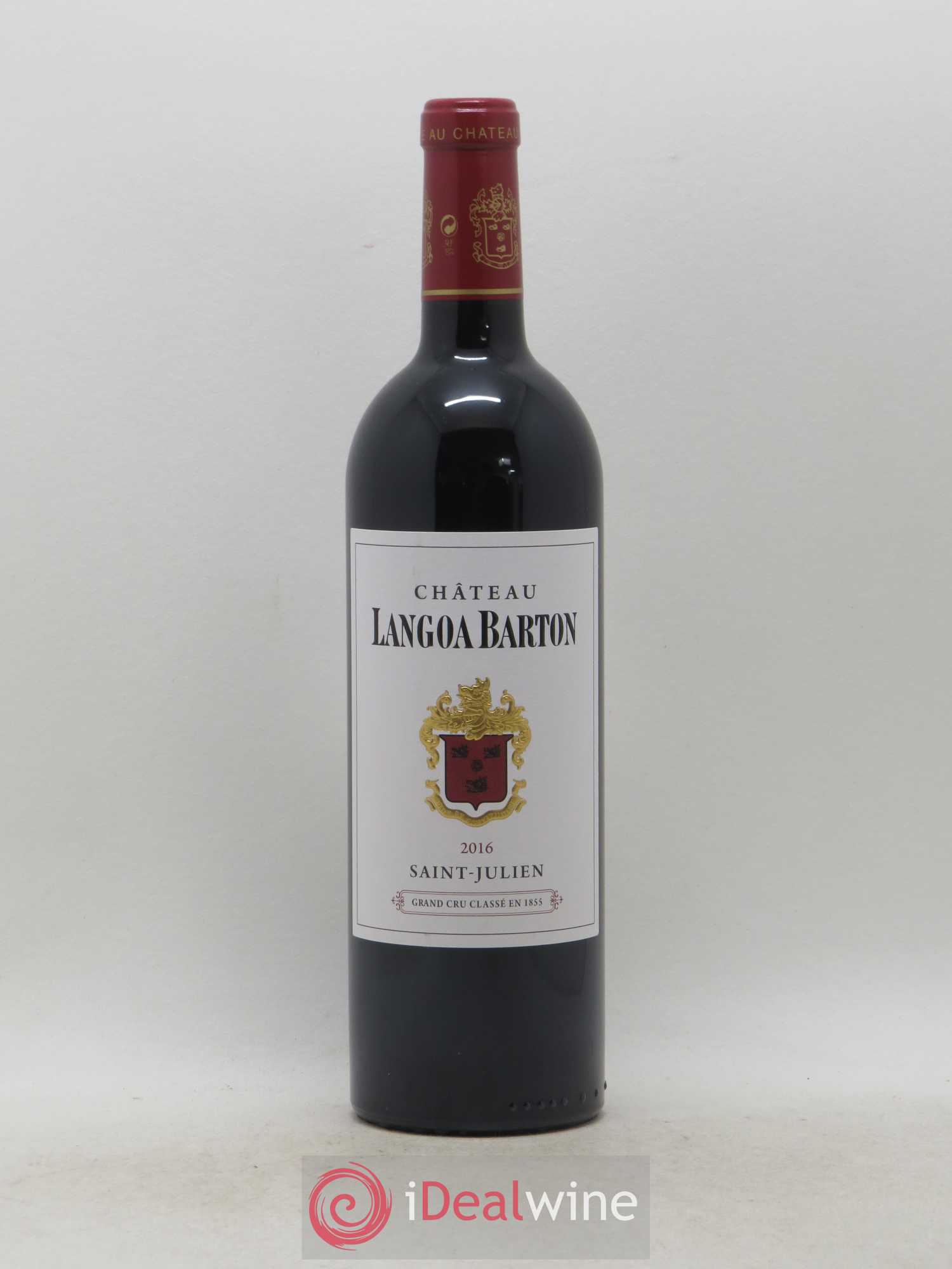 Château Langoa Barton 3ème Grand Cru Classé 2016 - Lot de 1 bouteille - 0