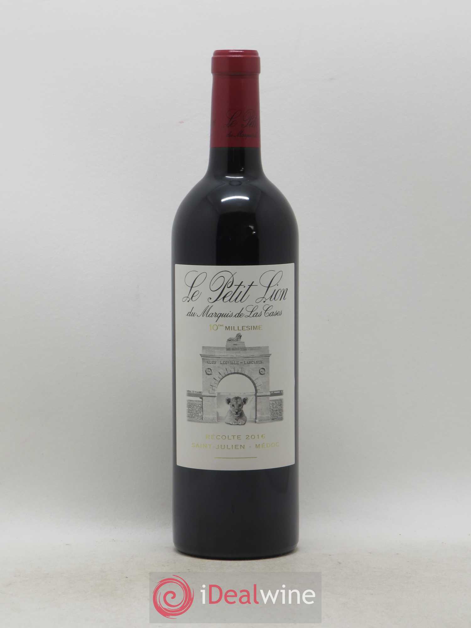 Le Petit Lion du Marquis de Las Cases Second Vin 2016 - Lot de 1 bouteille - 0