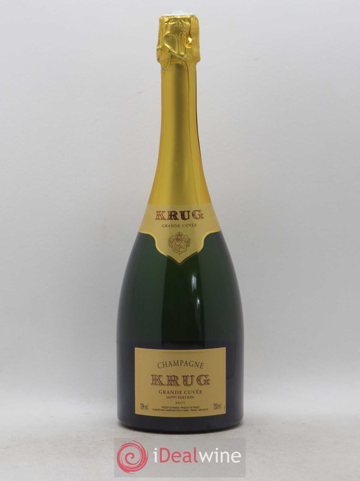 Grande Cuvée - 165ème édition Krug - Lot de 1 bouteille - 0