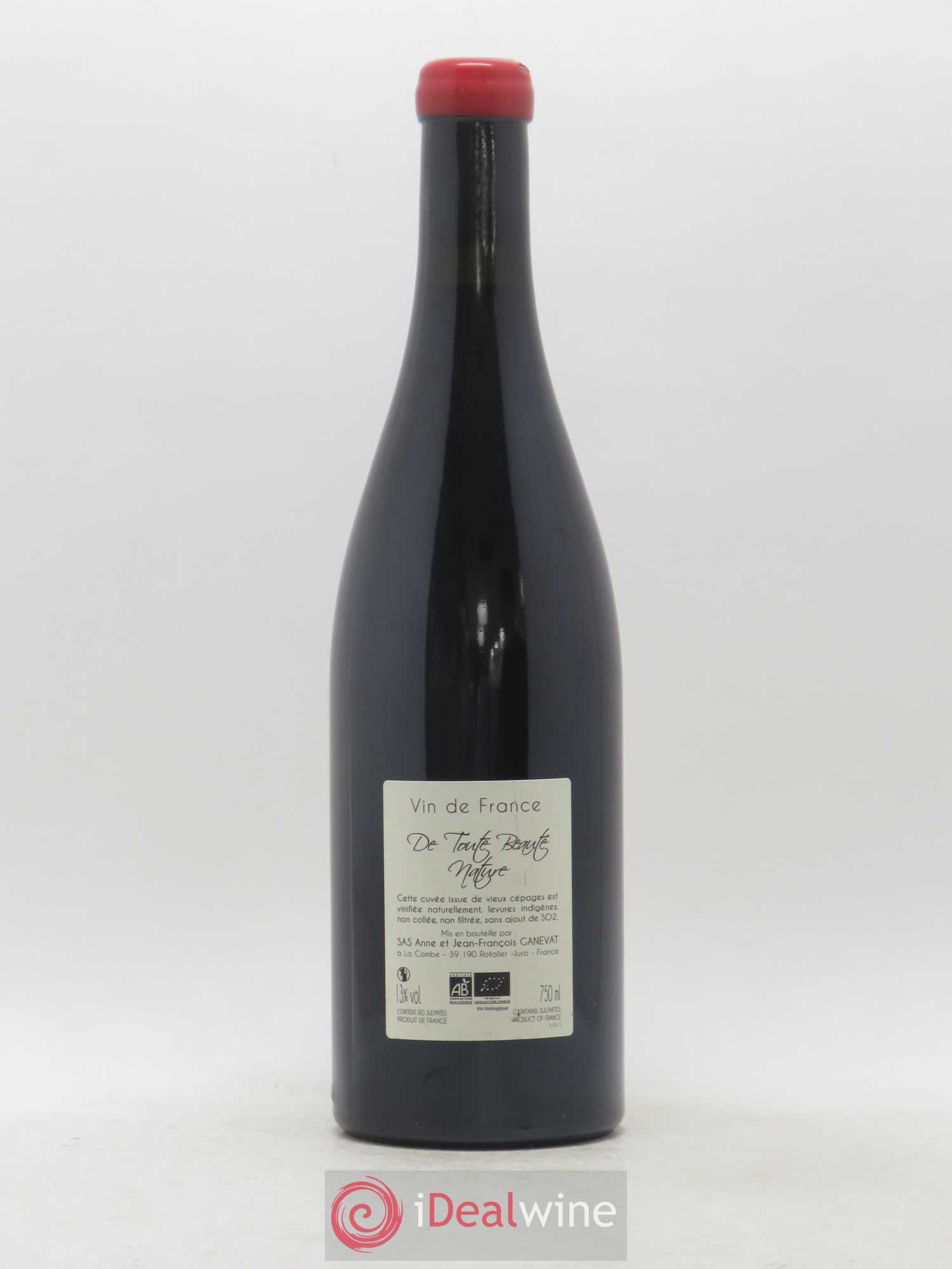 Vin de France De Toute Beauté Ganevat (Domaine) 2015 - Lot de 1 bouteille - 1
