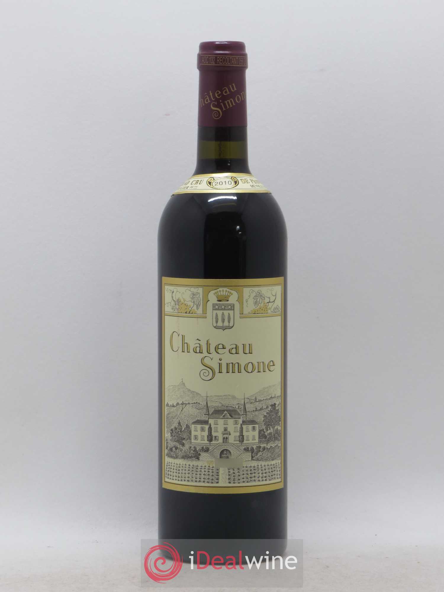Palette Château Simone Famille Rougier 2010 - Posten von 1 Flasche - 0