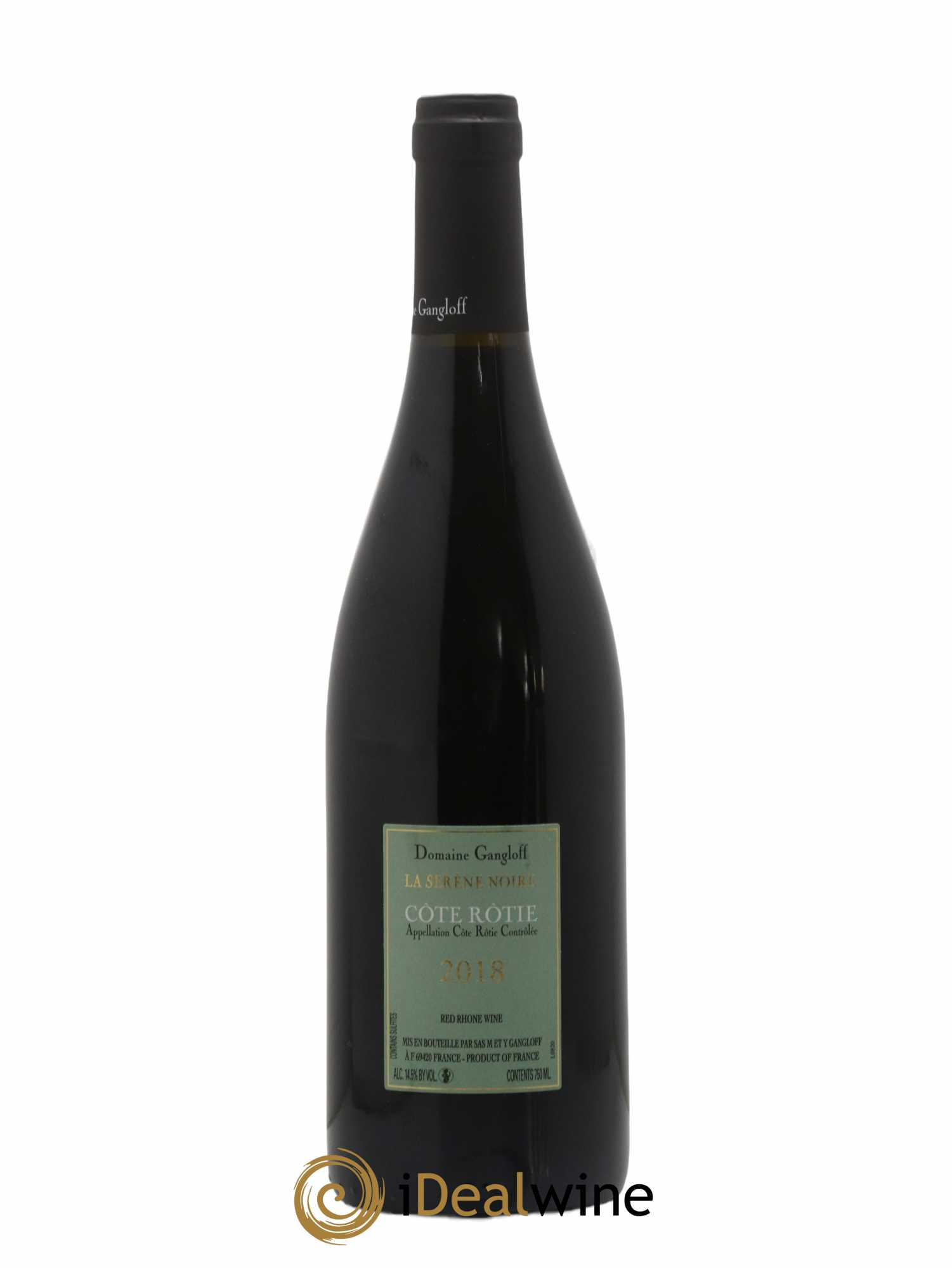 Côte-Rôtie La Sereine Noire Gangloff (Domaine) 2018 - Lot of 1 bottle - 1