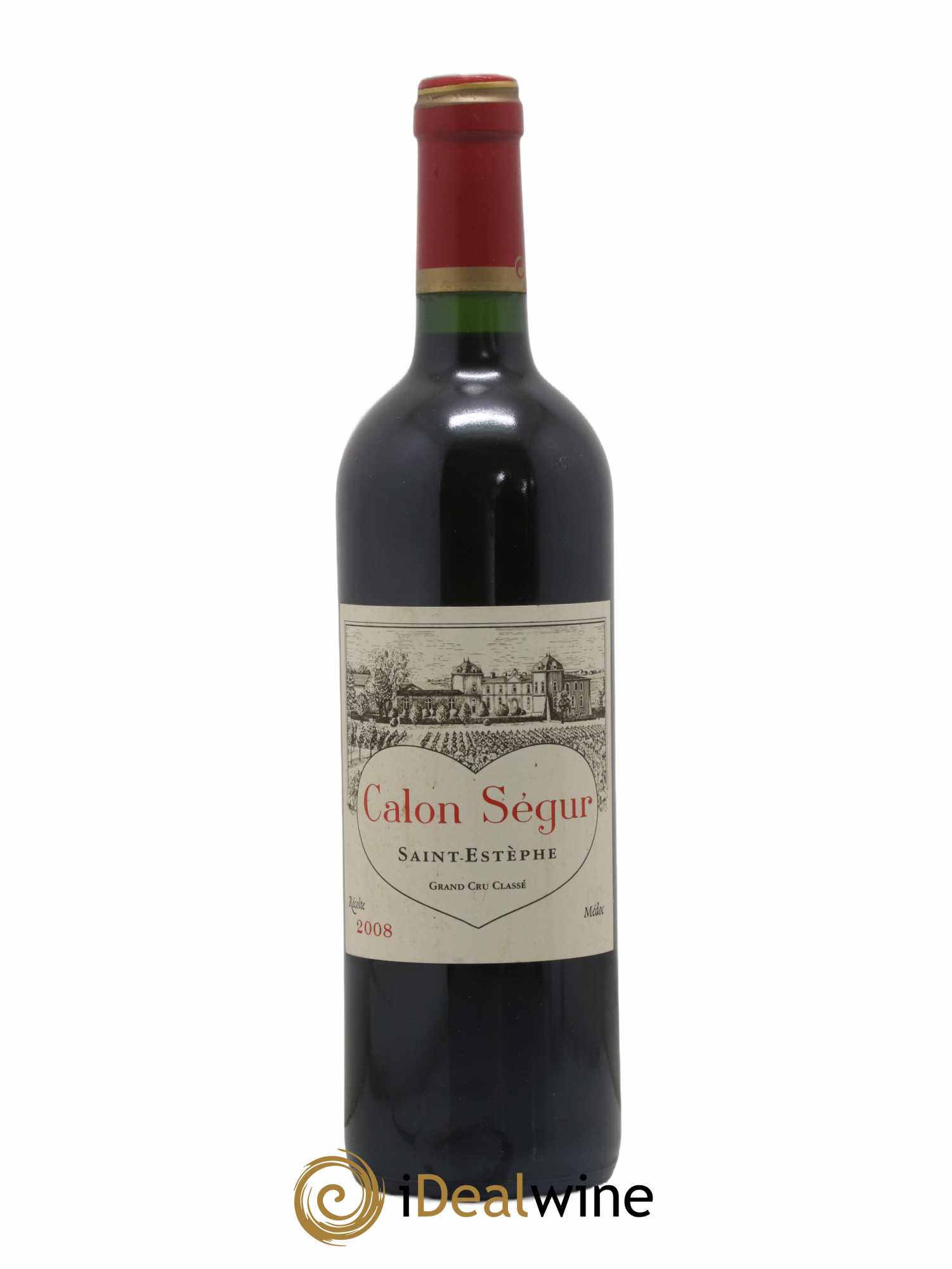 Château Calon Ségur 3ème Grand Cru Classé 2008 - Lot de 1 bouteille - 0