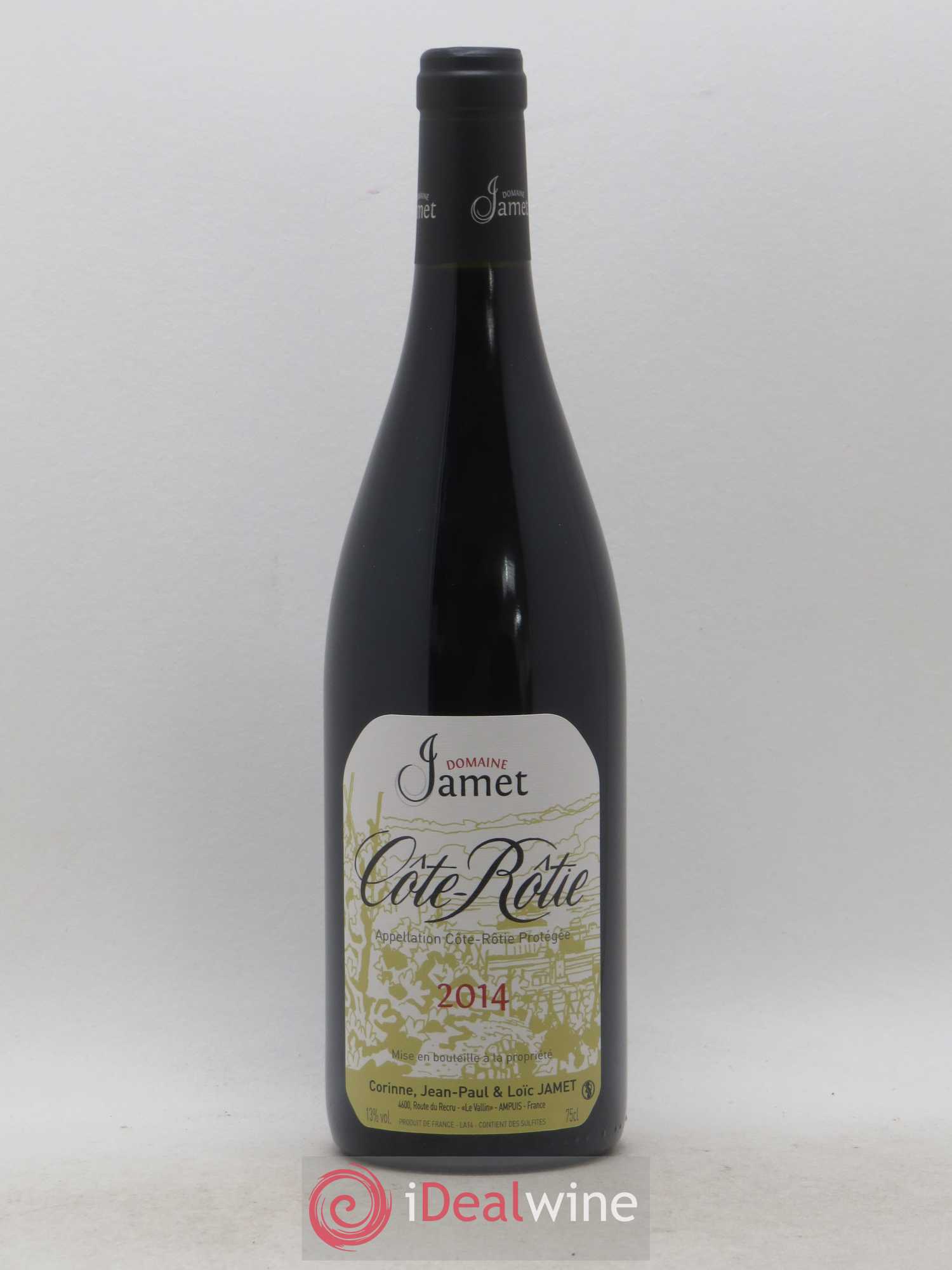 Côte-Rôtie Jamet (Domaine) 2014 - Lot de 1 bouteille - 0