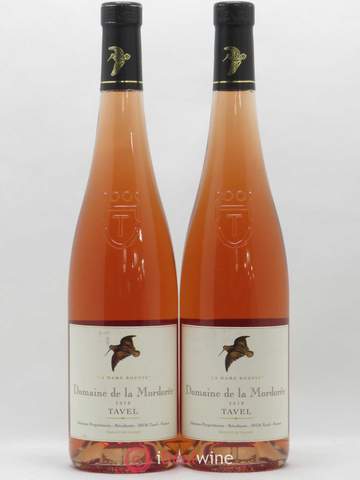 Tavel La Dame Rousse La Mordorée (Domaine de) (senza prezzo di riserva) 2018 - Lotto di 2 bottiglie - 0