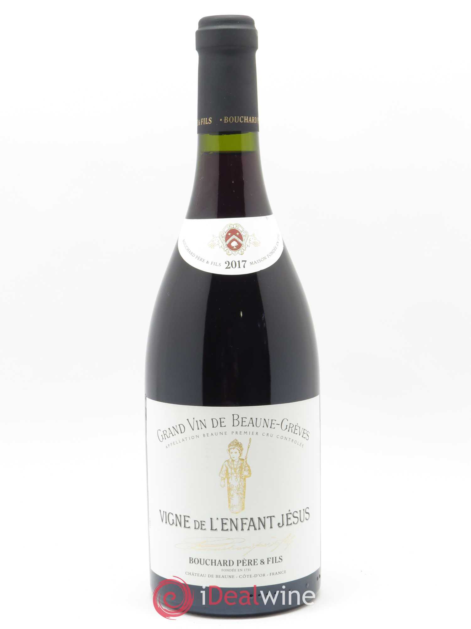 Beaune 1er Cru Grèves - Vigne de l'Enfant Jésus Bouchard Père & Fils 2017 - Lot de 1 bouteille - 0