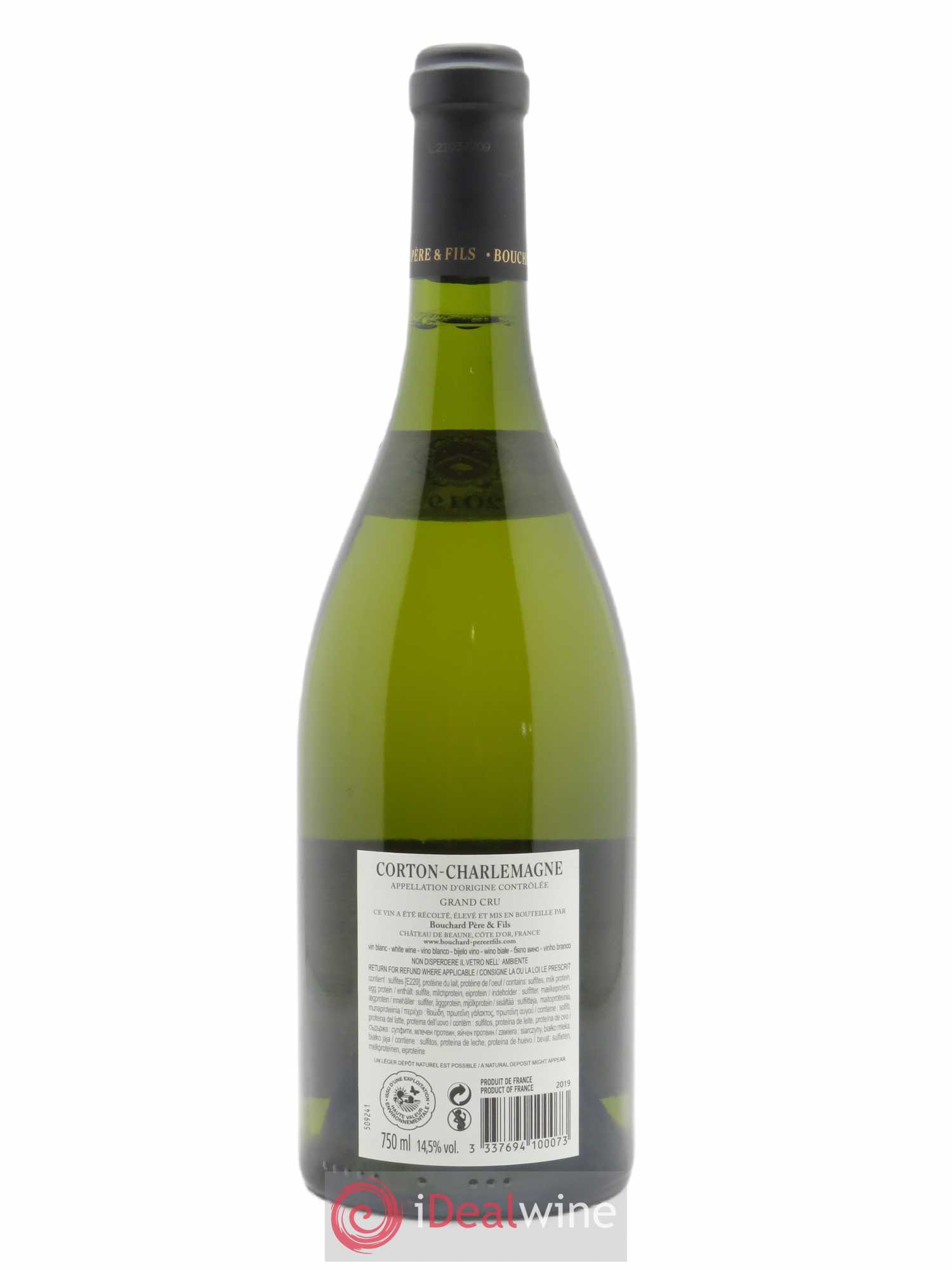Corton-Charlemagne Grand Cru Bouchard Père & Fils 2019 - Lot of 1 bottle - 1