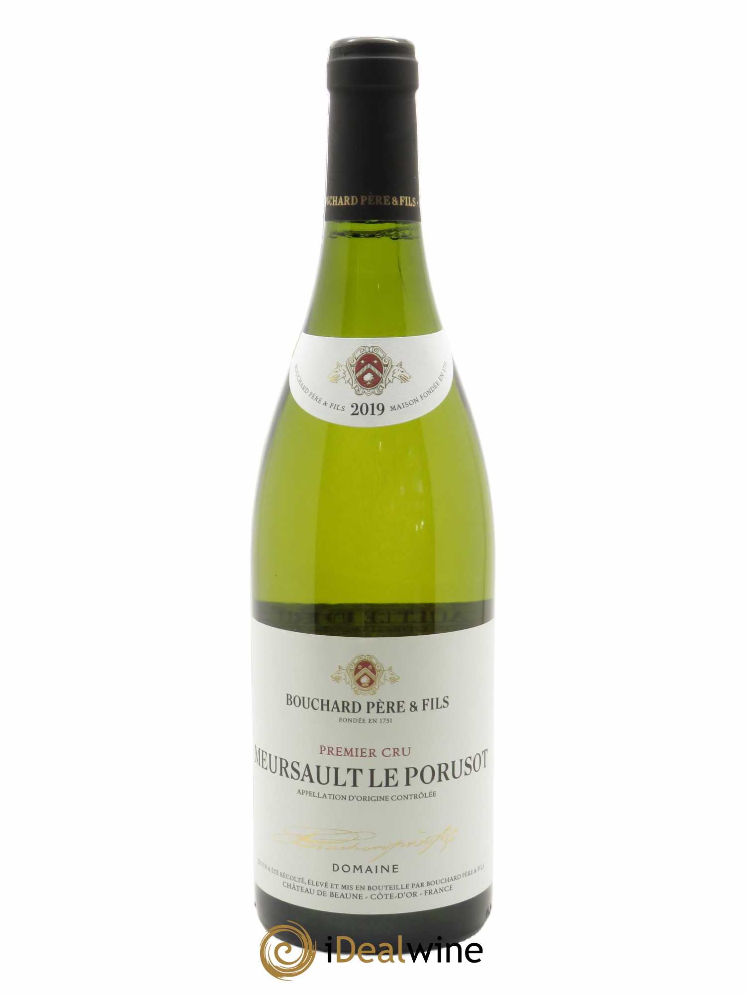 Meursault 1er Cru Le Porusot Bouchard Père & Fils 2019 - Lot de 1 bouteille - 0