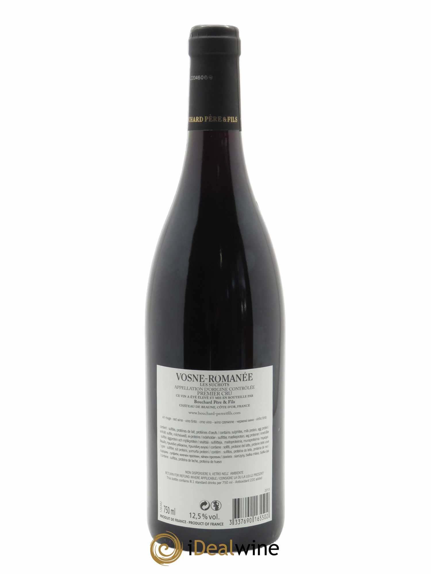 Vosne-Romanée 1er Cru Les Suchots Bouchard Père & Fils 2013 - Lot de 1 bouteille - 1