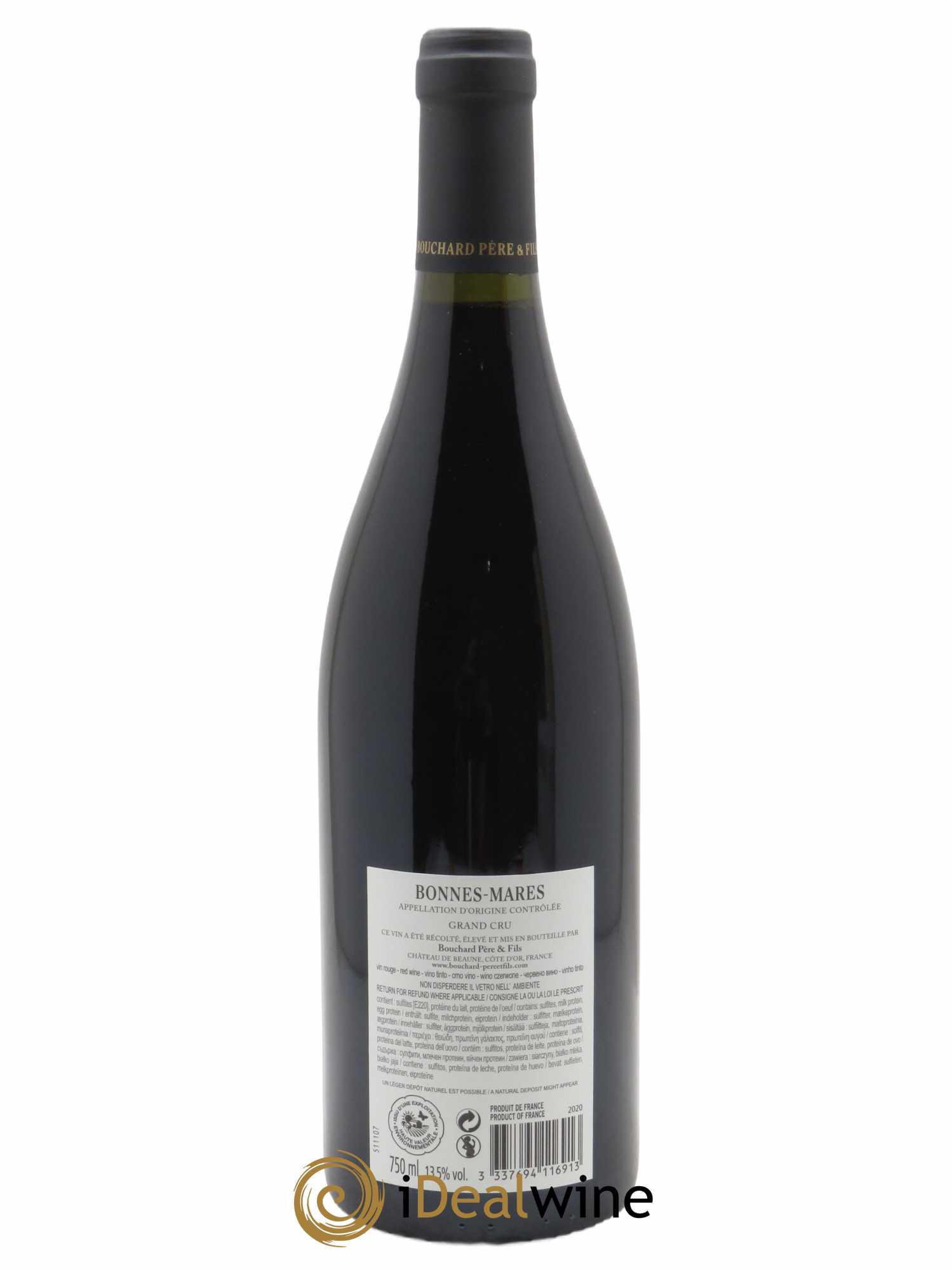 Bonnes-Mares Grand Cru Bouchard Père & Fils 2020 - Lot of 1 bottle - 2