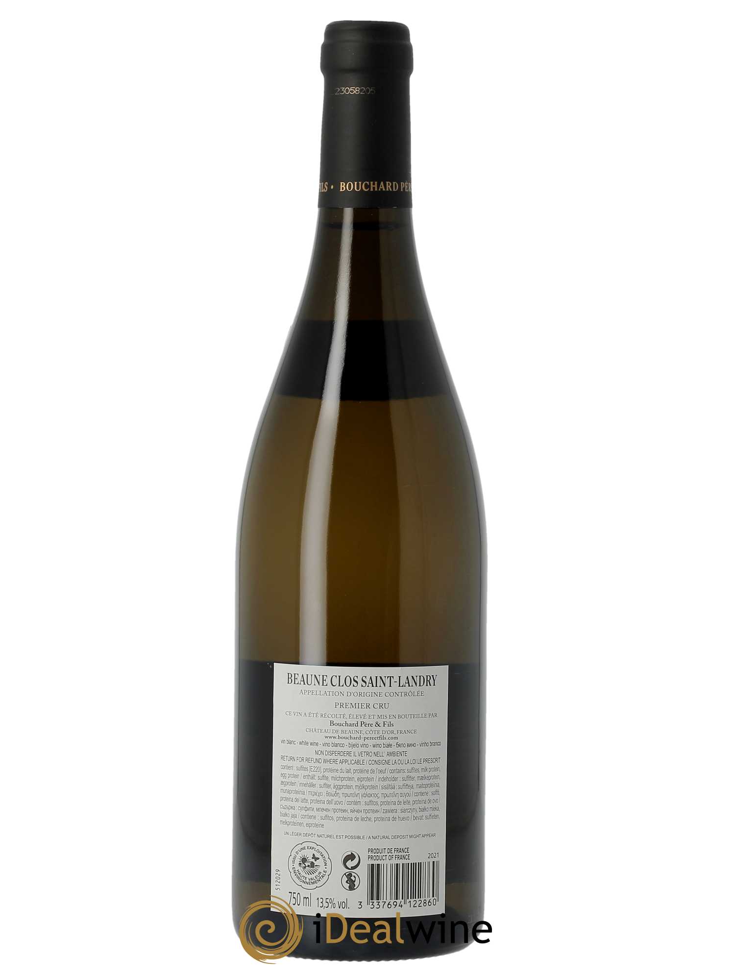 Beaune 1er Cru Clos Saint Landry Monopole Bouchard Père & Fils 2021 - Lot de 1 bouteille - 1