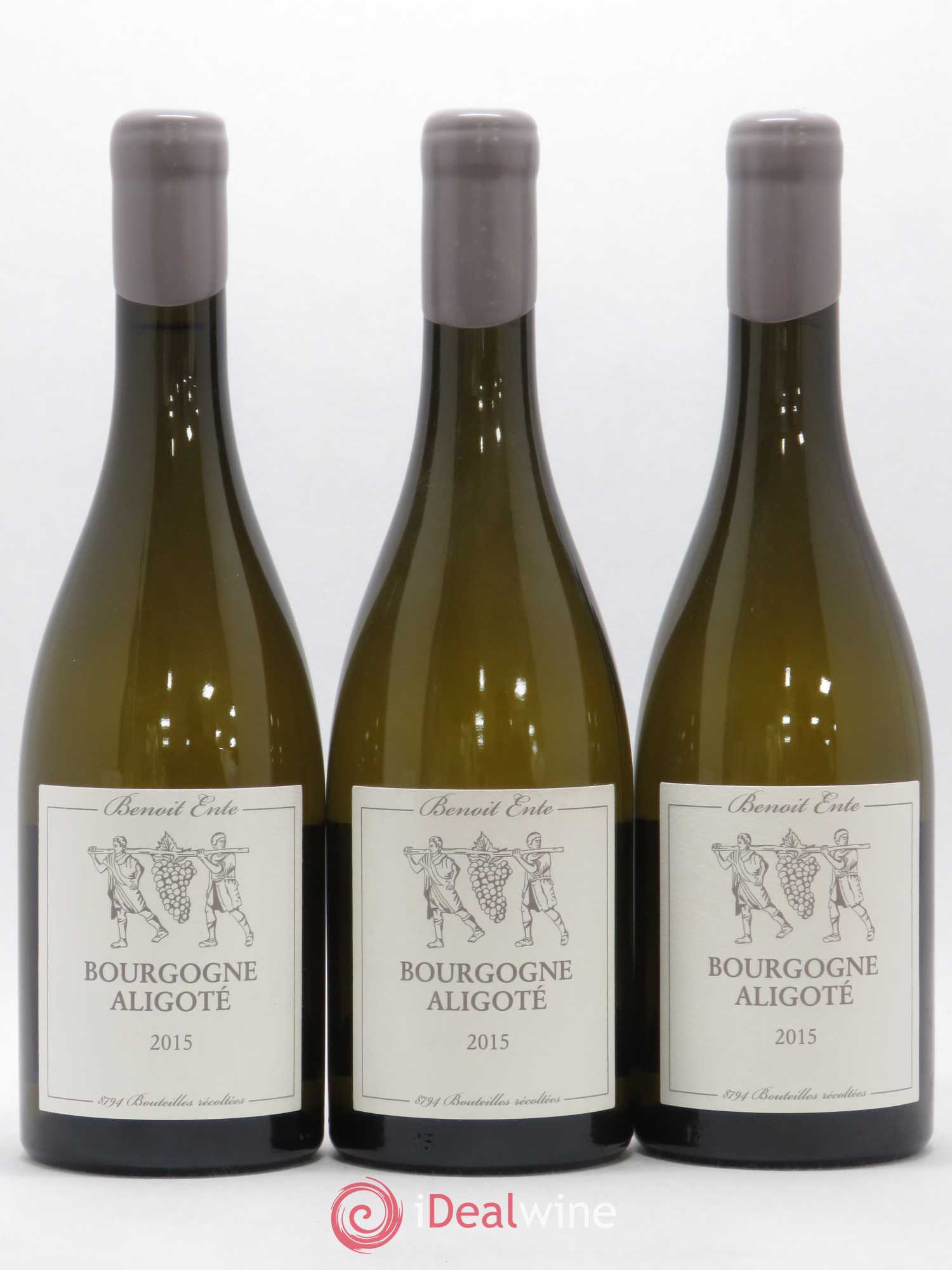 Bourgogne Aligoté Benoit Ente 2015 - Lot de 3 bouteilles - 0