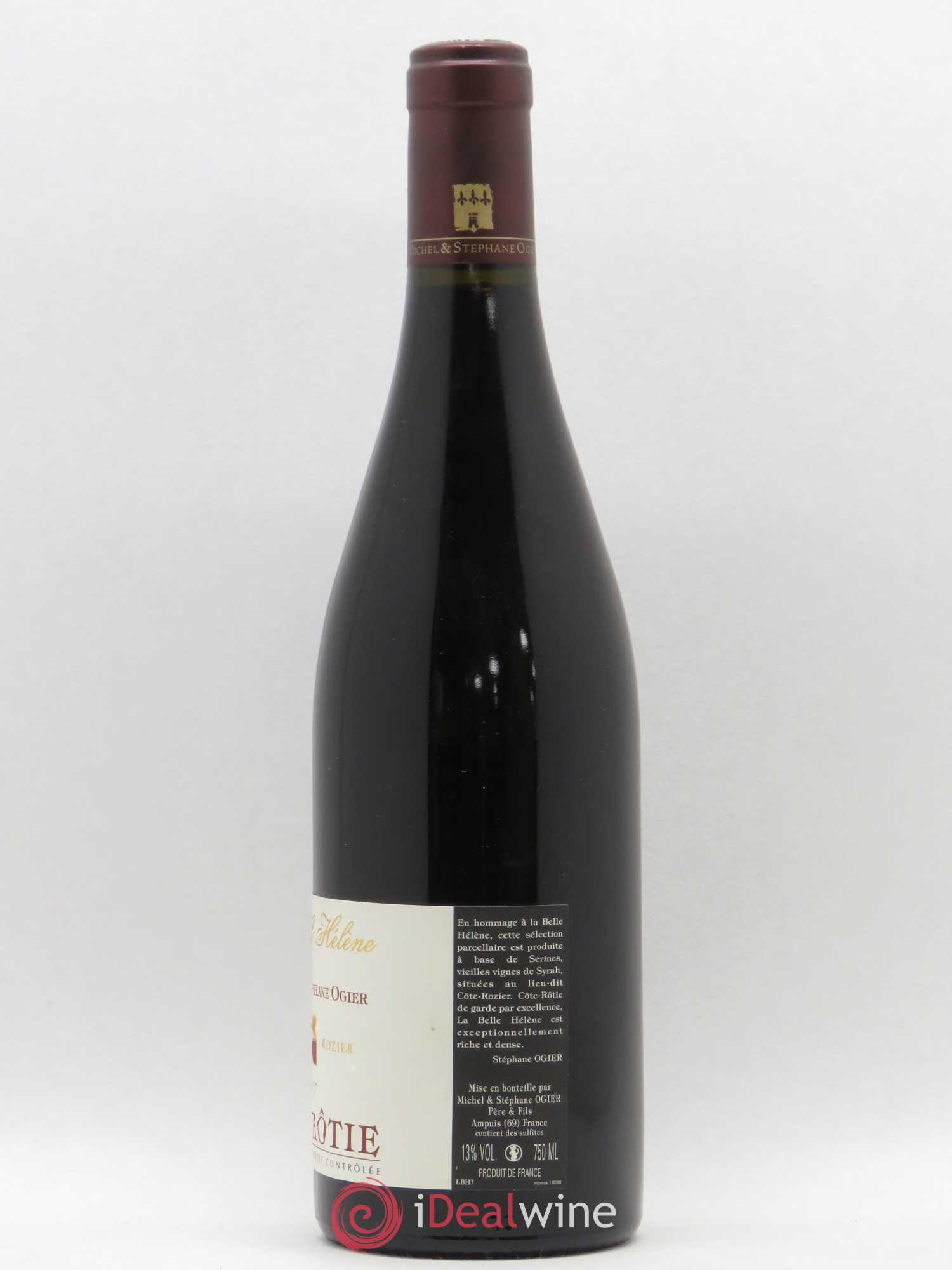 Côte-Rôtie La Belle Hélène Stéphane Ogier 2007 - Lot de 1 bouteille - 1