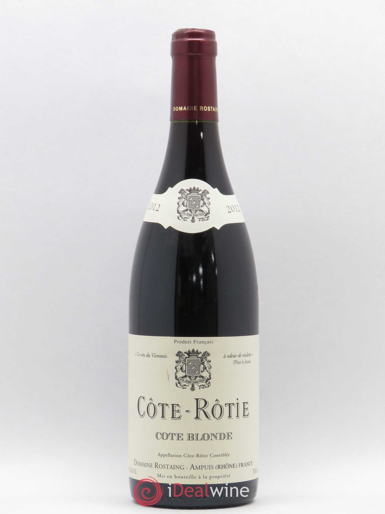 Côte-Rôtie Côte Blonde René Rostaing 2012 - Posten von 1 Flasche - 0