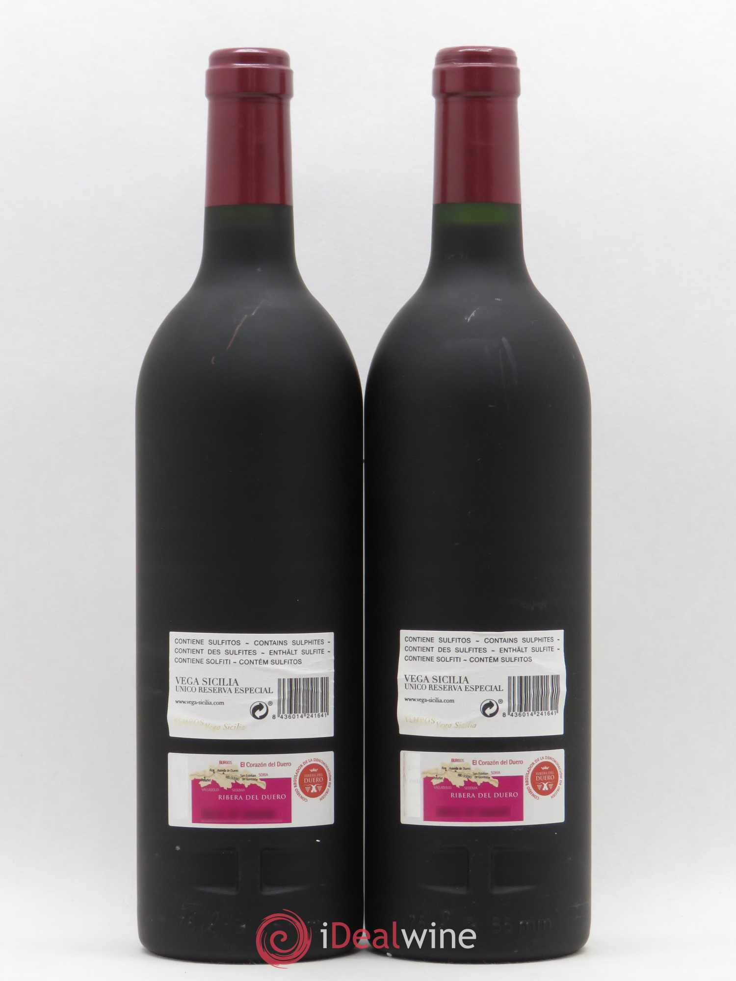 Ribera Del Duero Vega Sicilia Unico Reserva Especial Famille Alvarez - Lot of 2 bottles - 1