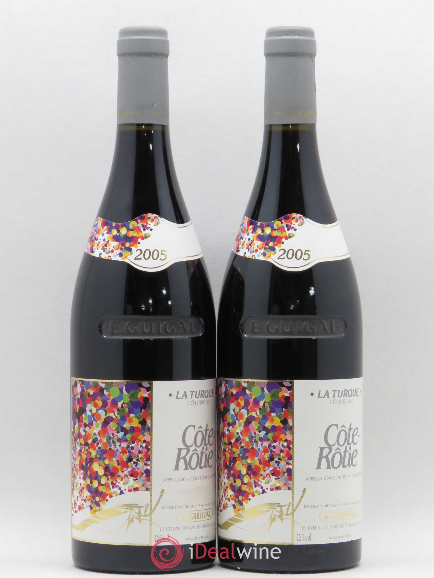 Côte-Rôtie La Turque Guigal 2005 - Lot de 2 bouteilles - 0