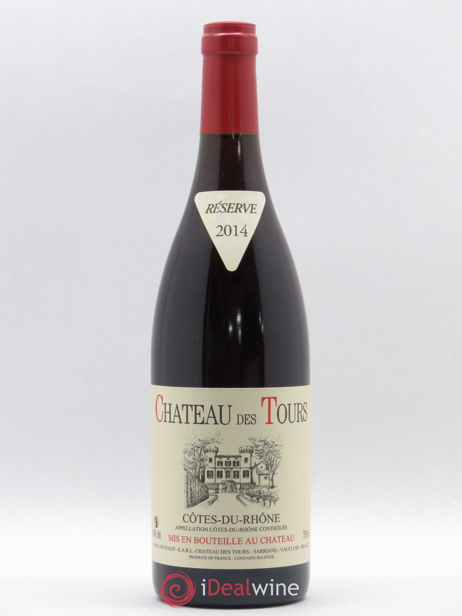 Côtes-du-Rhône Château des Tours Emmanuel Reynaud 2014 - Lot de 1 bouteille - 0