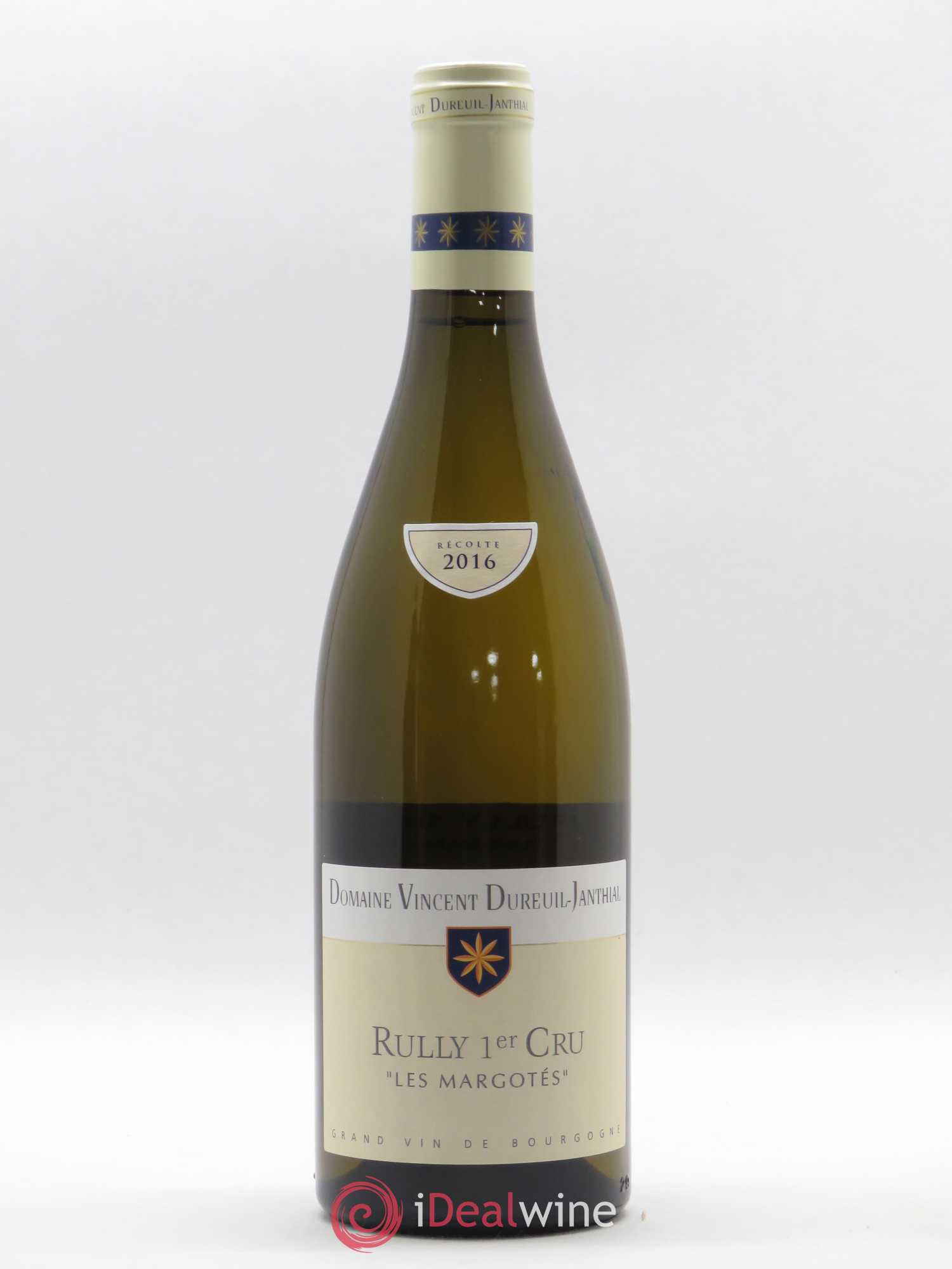 Rully 1er Cru Les Margotés Vincent Dureuil-Janthial 2016 - Lot de 1 bouteille - 0