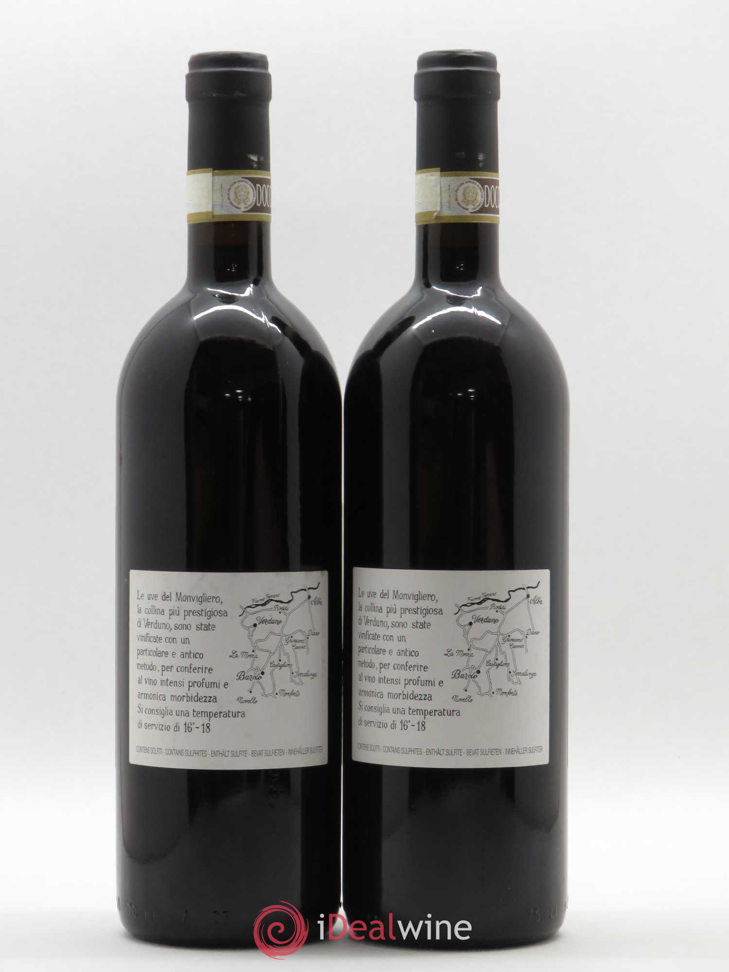 Barolo DOCG Monvigliero Comm. Giovan Battista Burlotto 2010 - Lot de 2 bouteilles - 1
