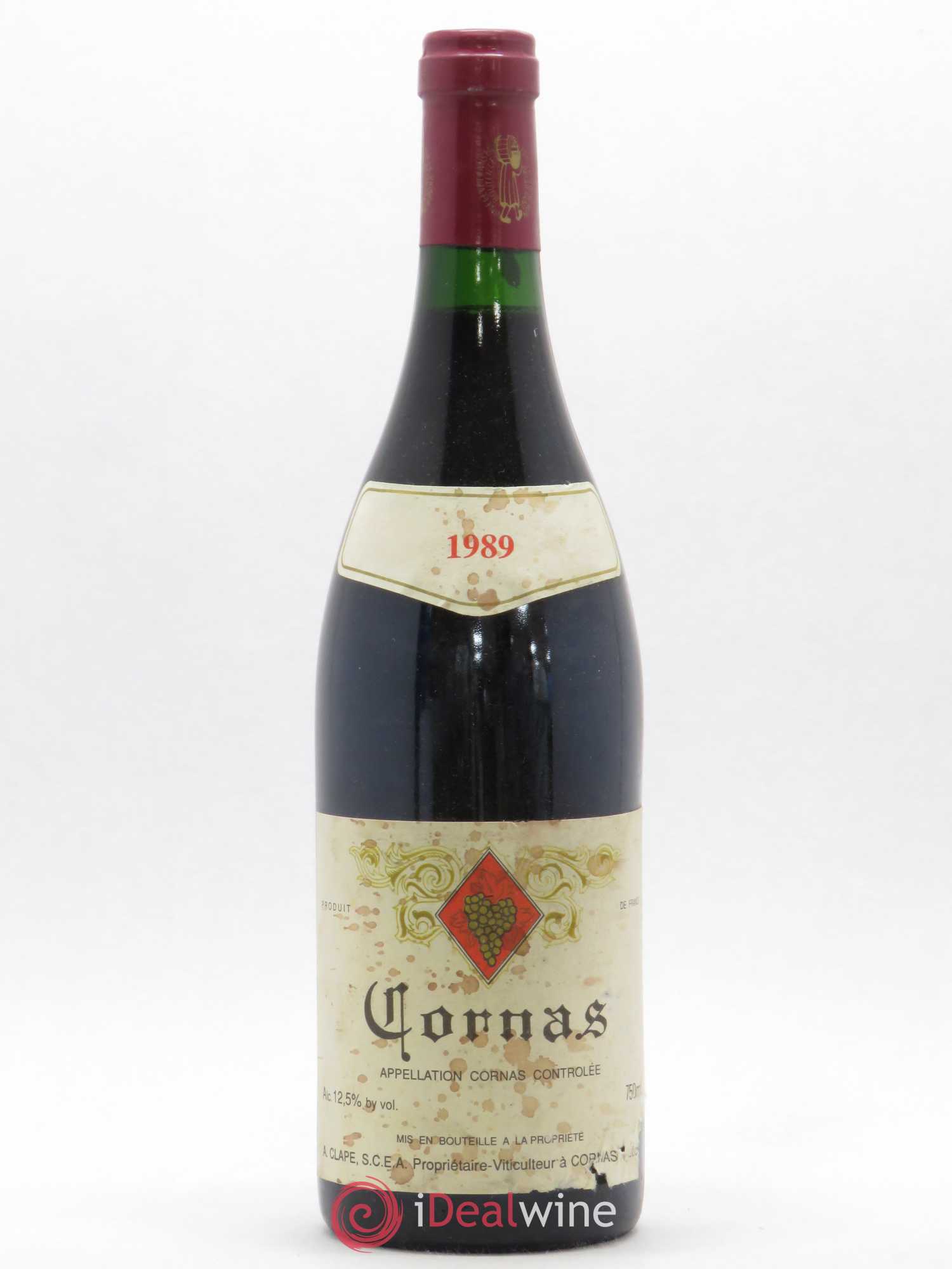 Cornas Auguste Clape 1989 - Posten von 1 Flasche - 0