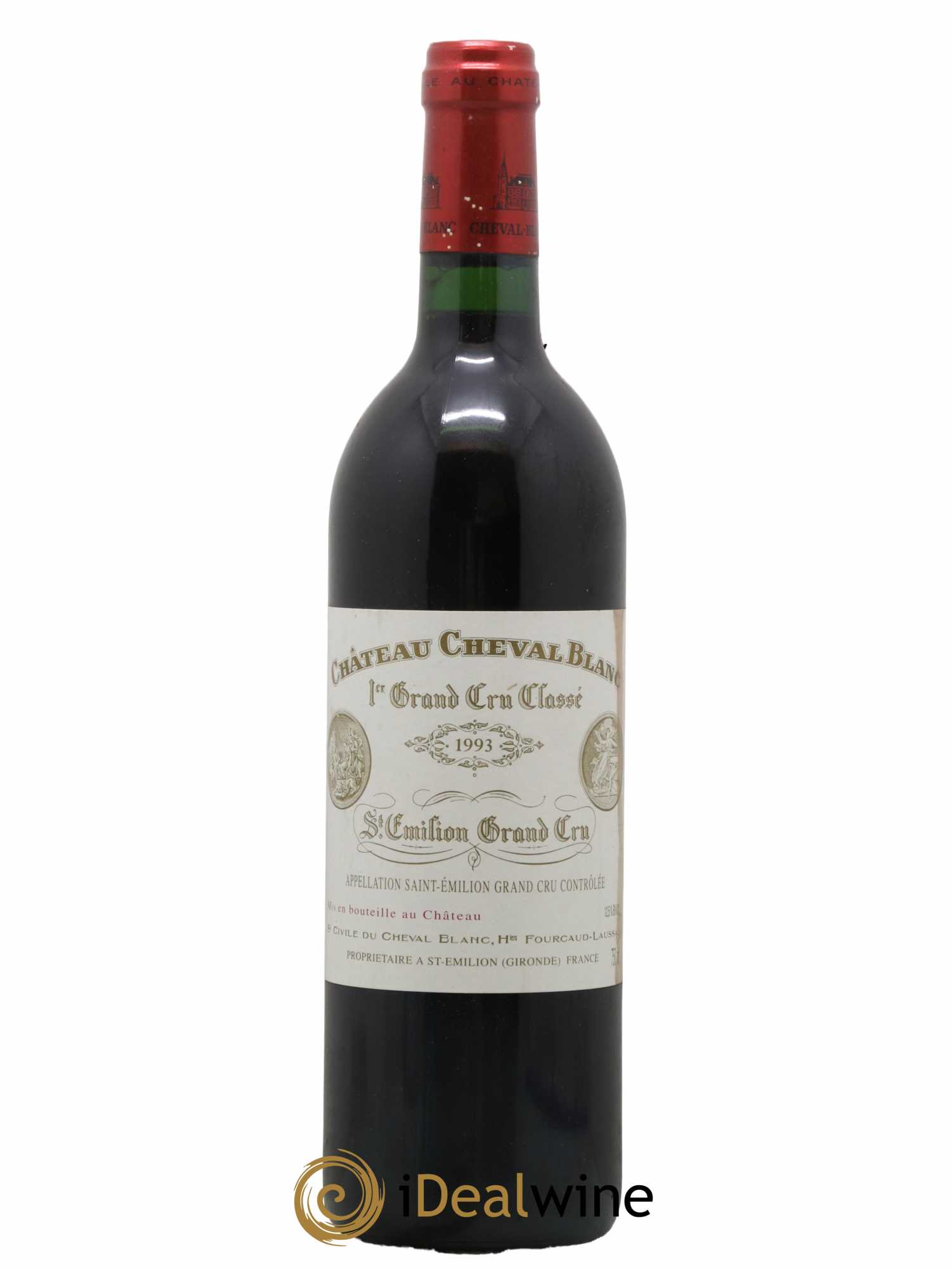 Château Cheval Blanc 1er Grand Cru Classé A 1993 - Lot de 1 bouteille - 0