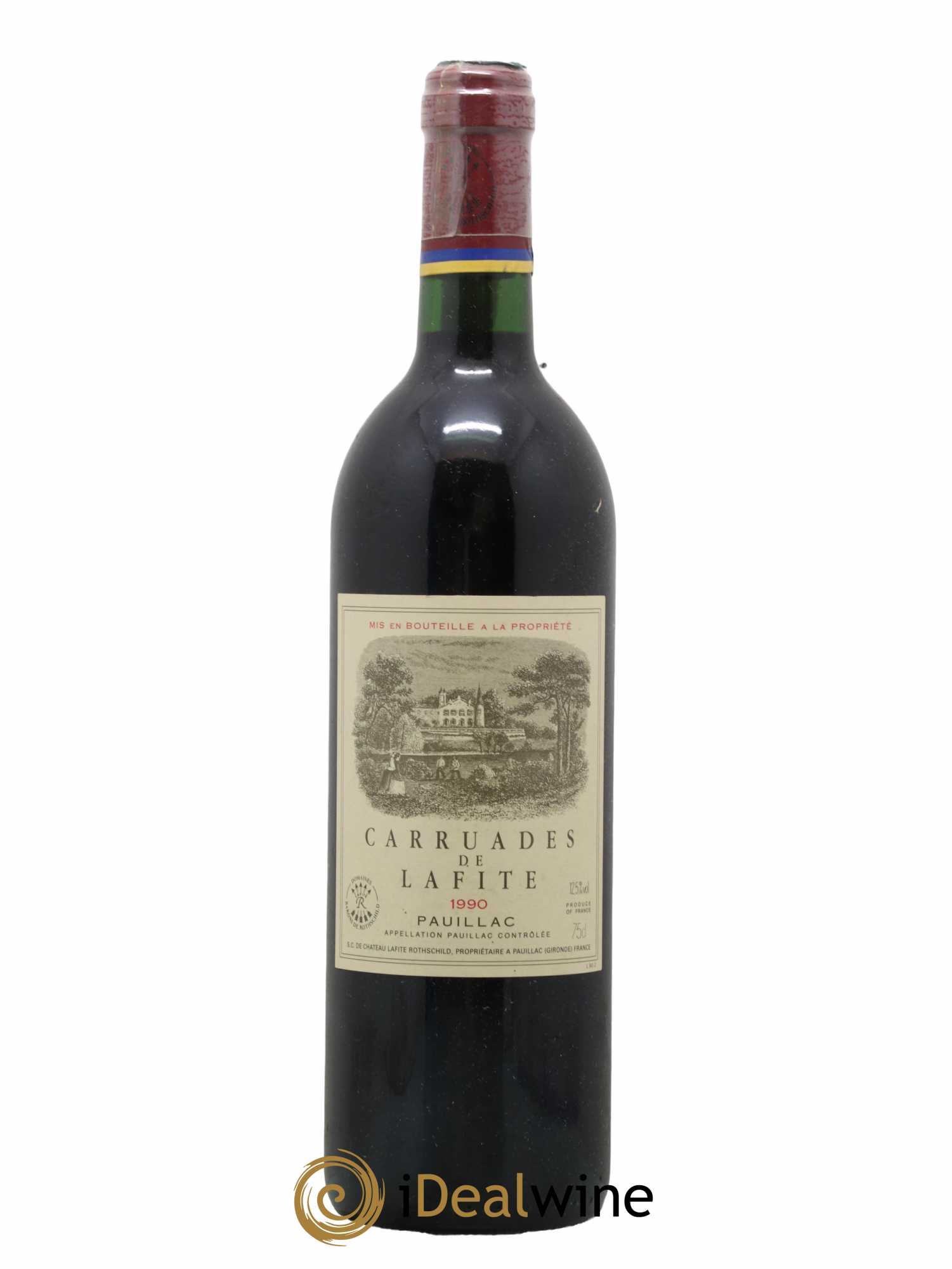 Carruades de Lafite Rothschild Second Vin 1990 - Lot de 1 bouteille - 0