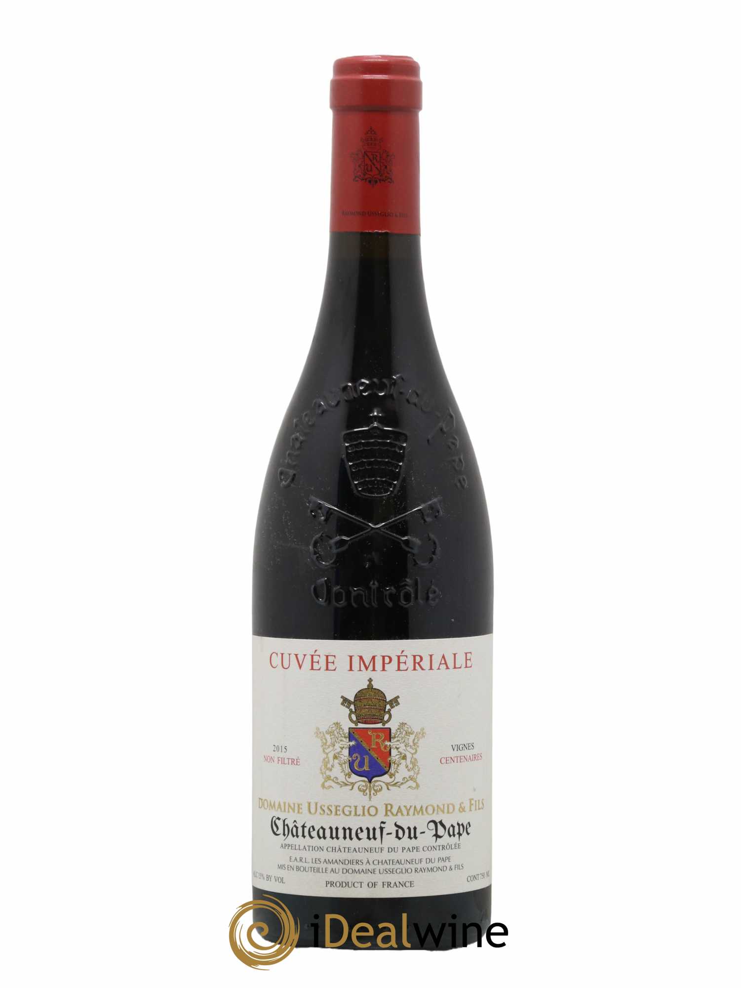 Châteauneuf-du-Pape Cuvée Impériale Raymond Usseglio & Fils (Domaine) 2015 - Lot de 1 bouteille - 0