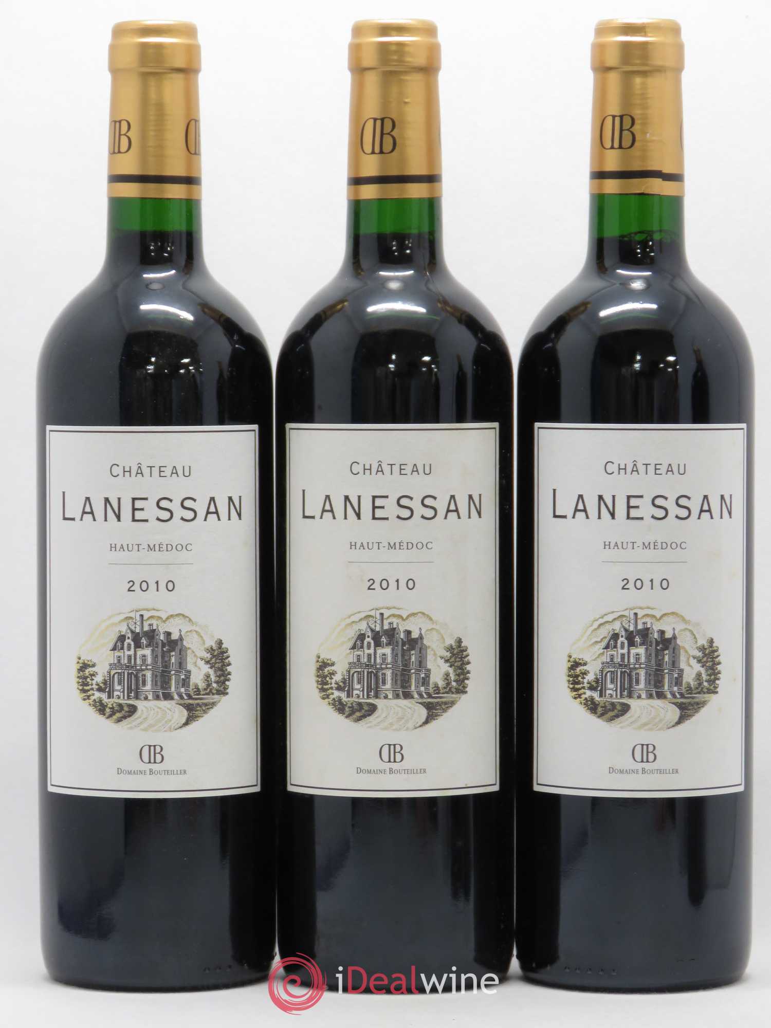 Château Lanessan Cru Bourgeois 2010 - Lot de 3 bouteilles - 0