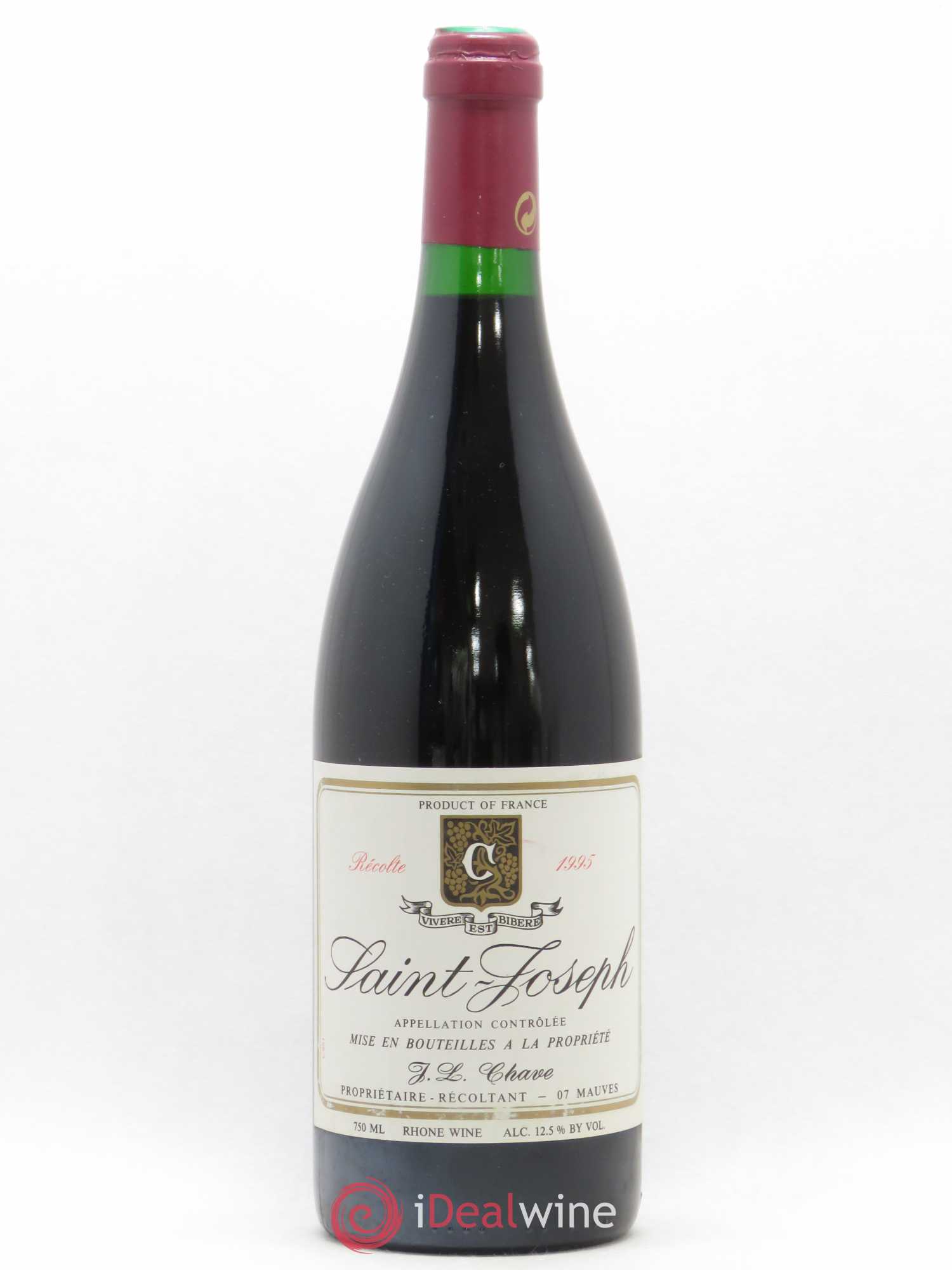 Saint-Joseph Jean-Louis Chave 1995 - Lot de 1 bouteille - 0