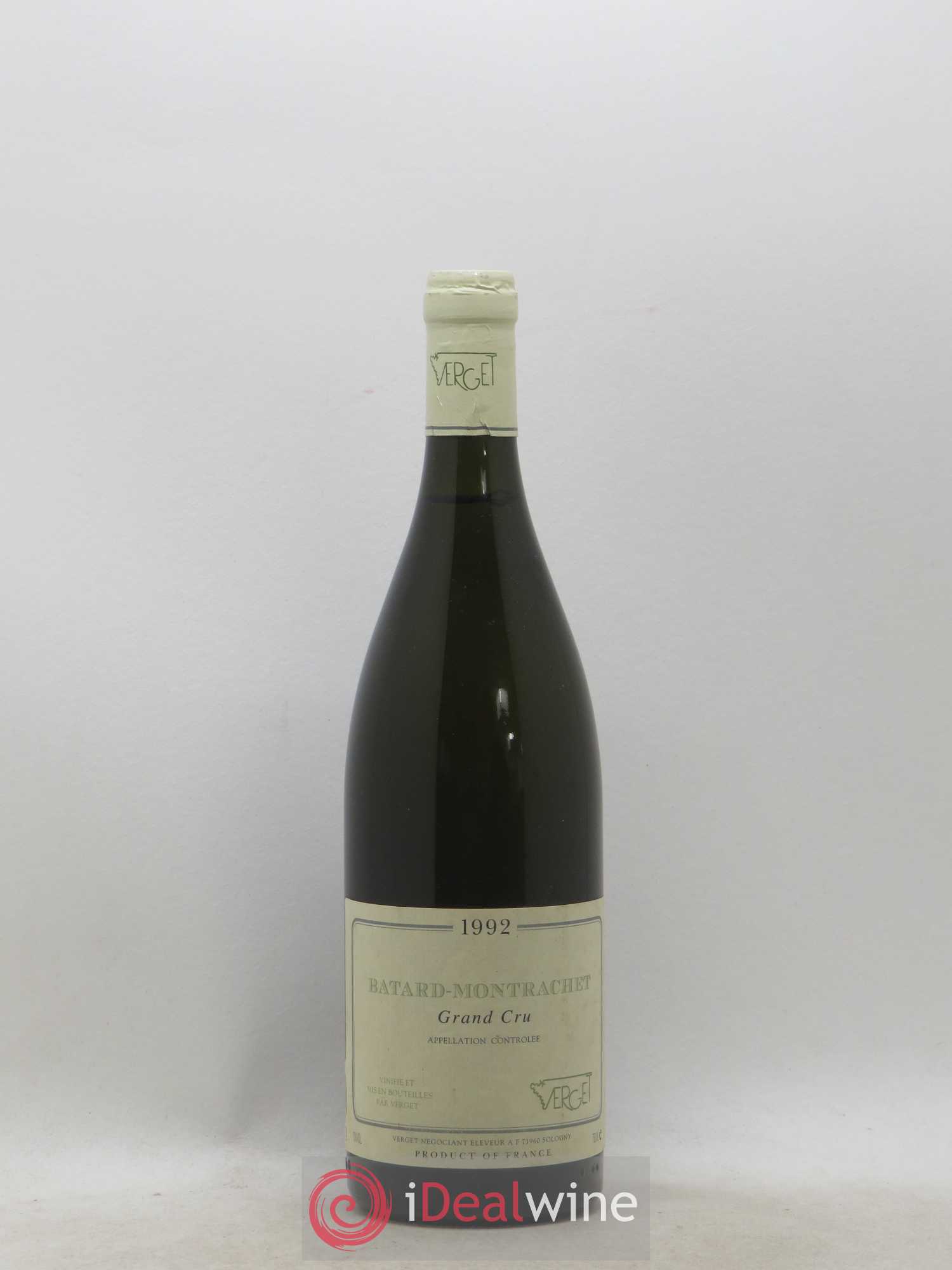Bâtard-Montrachet Grand Cru Verget 1992 - Lot de 1 bouteille - 0