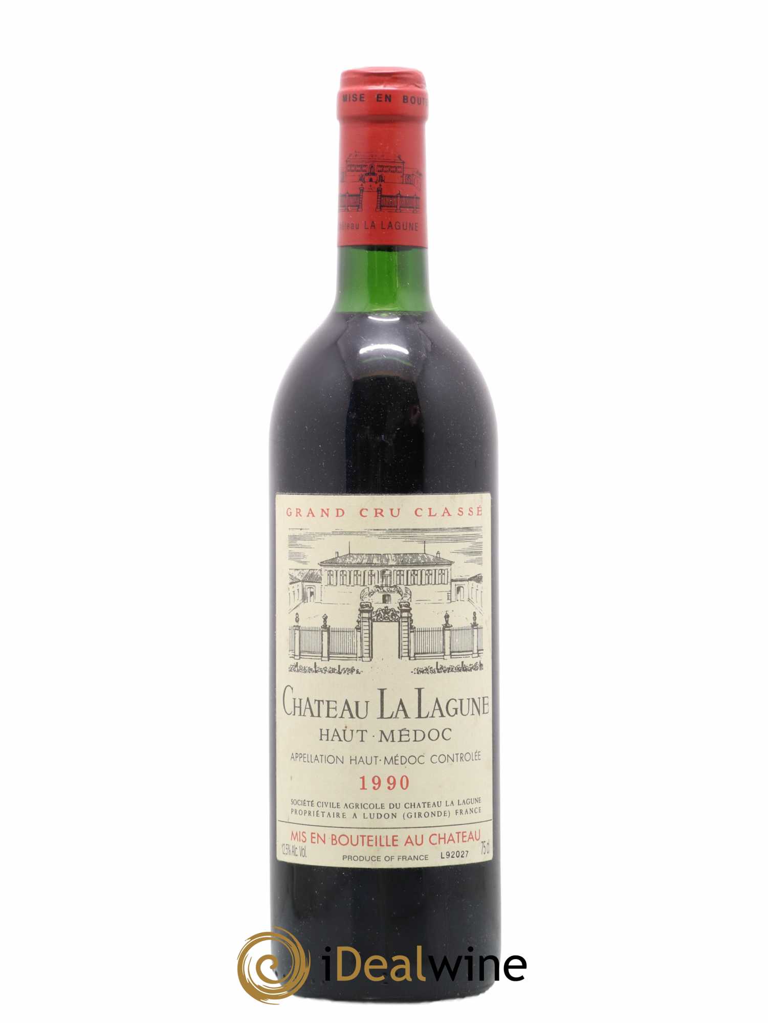 Château la Lagune 3ème Grand Cru Classé 1990 - Lotto di 1 bottiglia - 0
