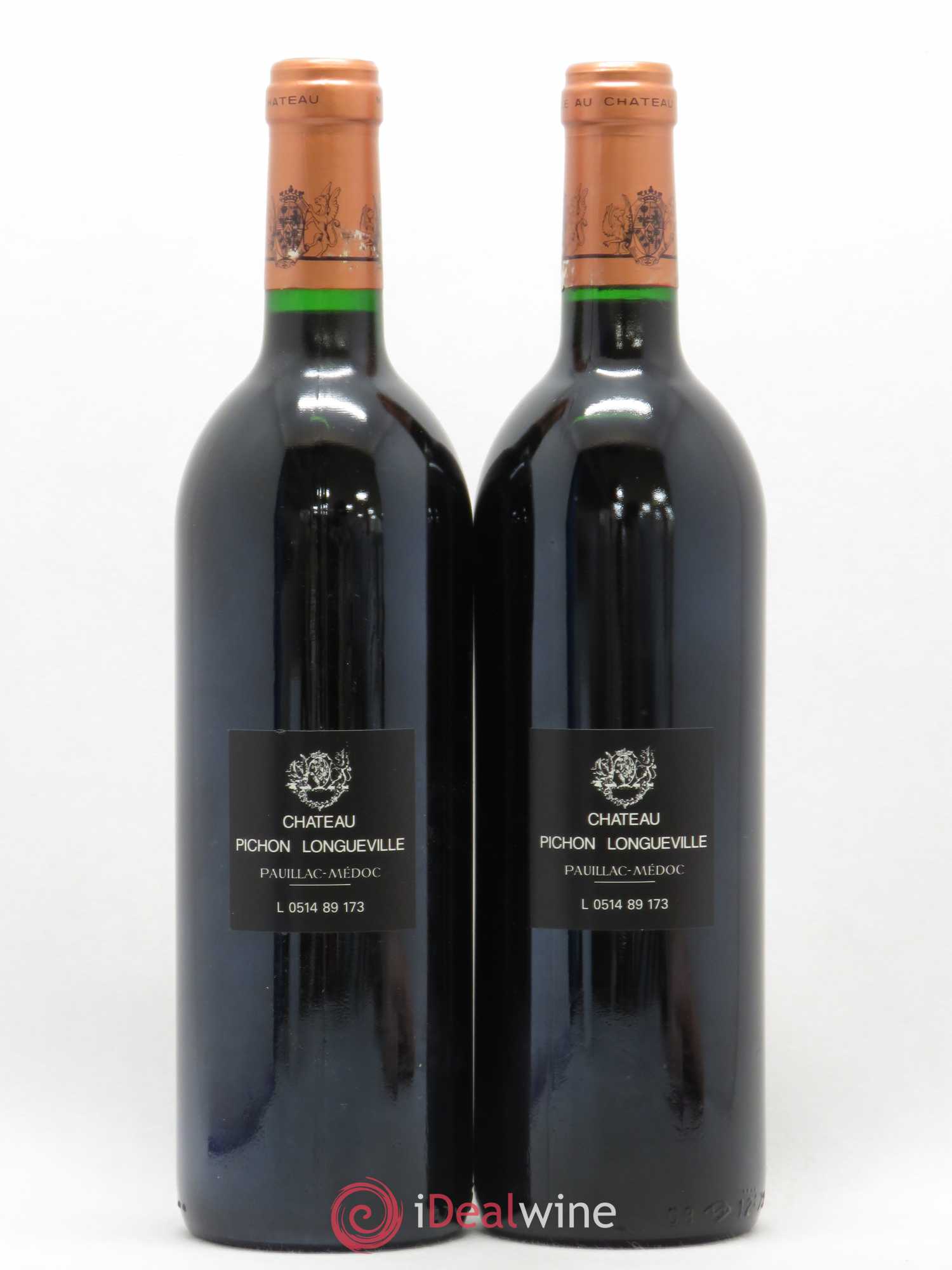 Pichon Longueville Baron 2ème Grand Cru Classé 1989 - Lot de 2 bouteilles - 1