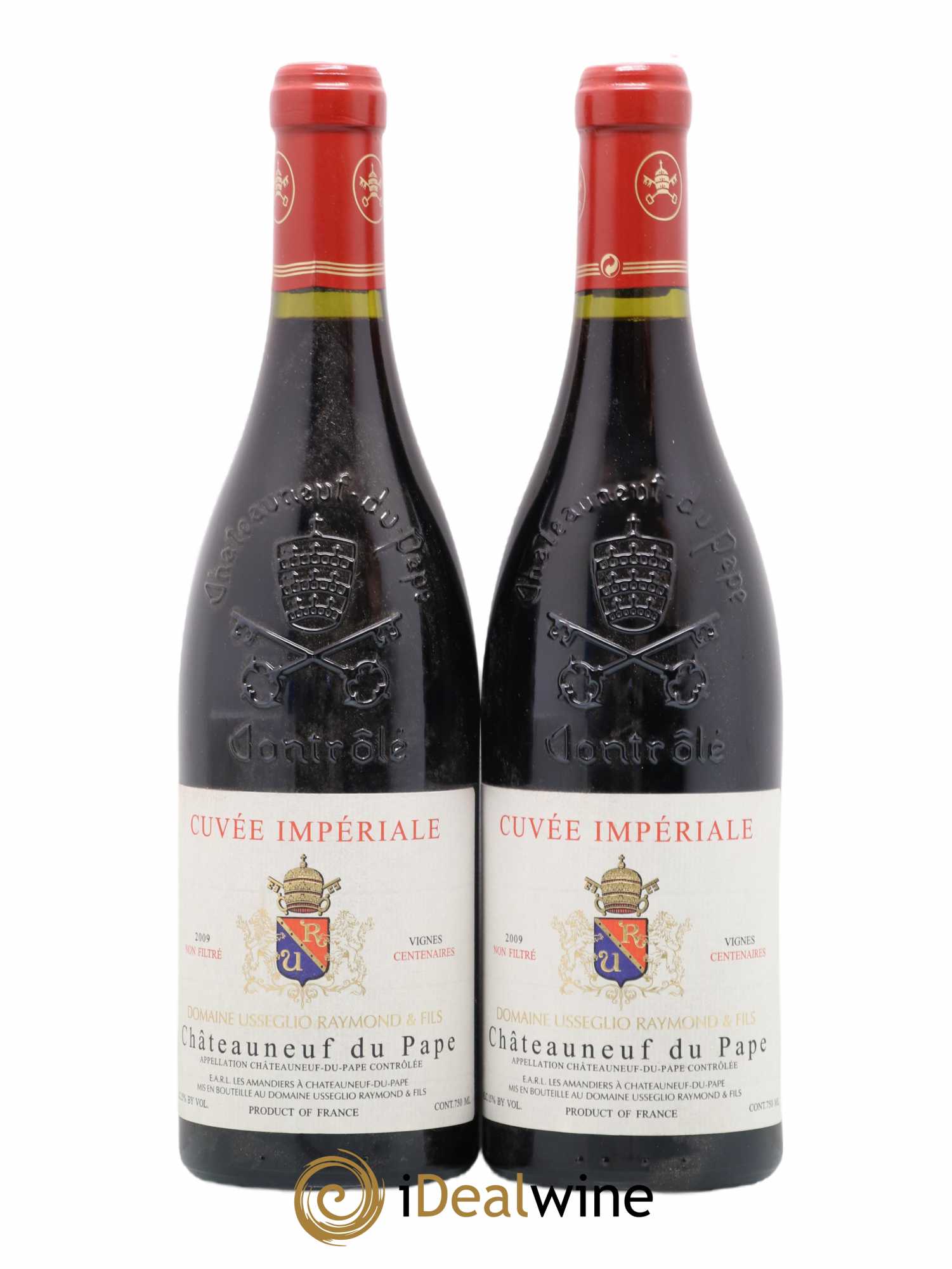 Châteauneuf-du-Pape Cuvée Impériale Raymond Usseglio & Fils (Domaine) 2009 - Lot de 2 bouteilles - 0