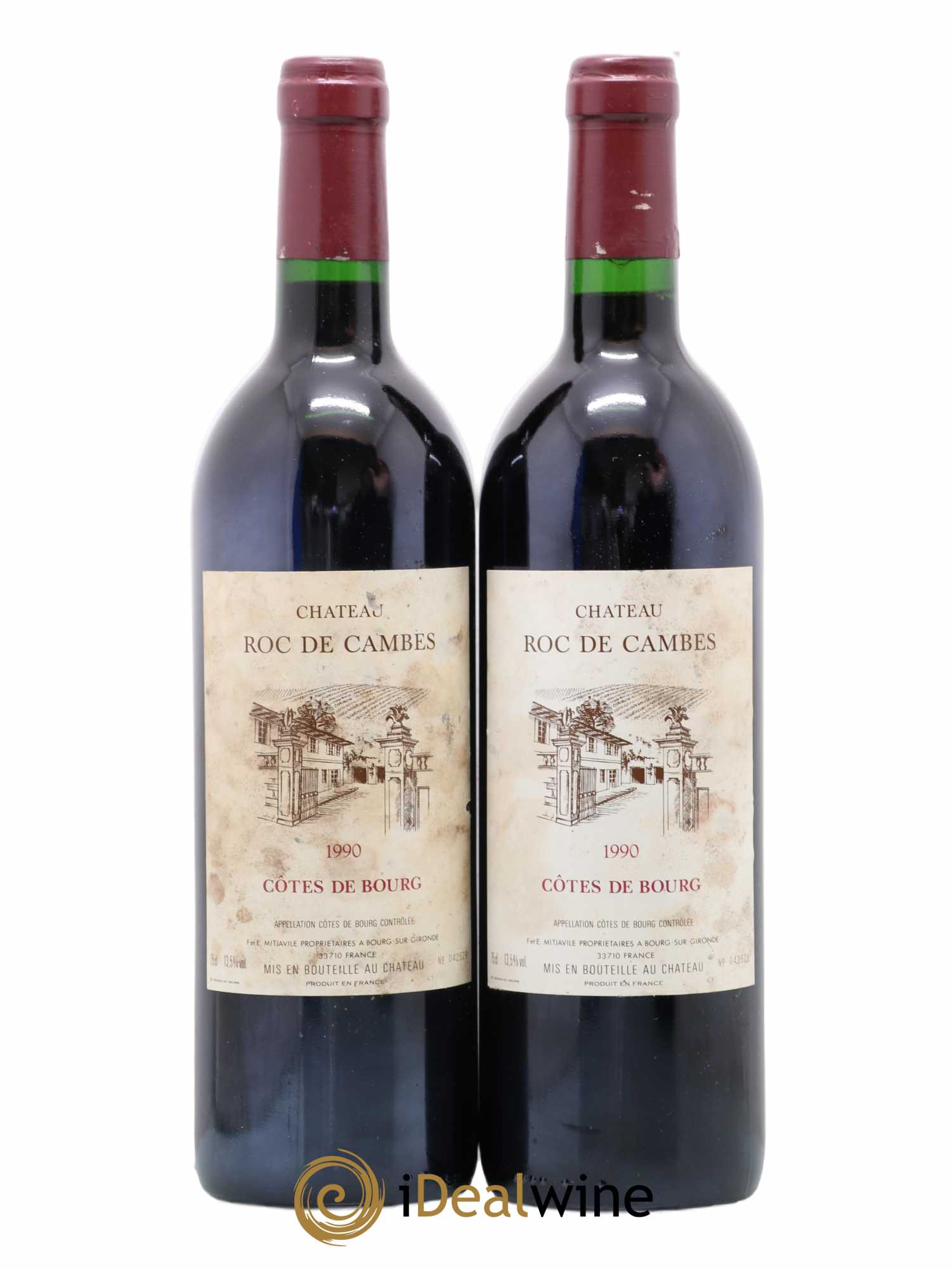 Roc de Cambes 1990 - Lot de 2 bouteilles - 0