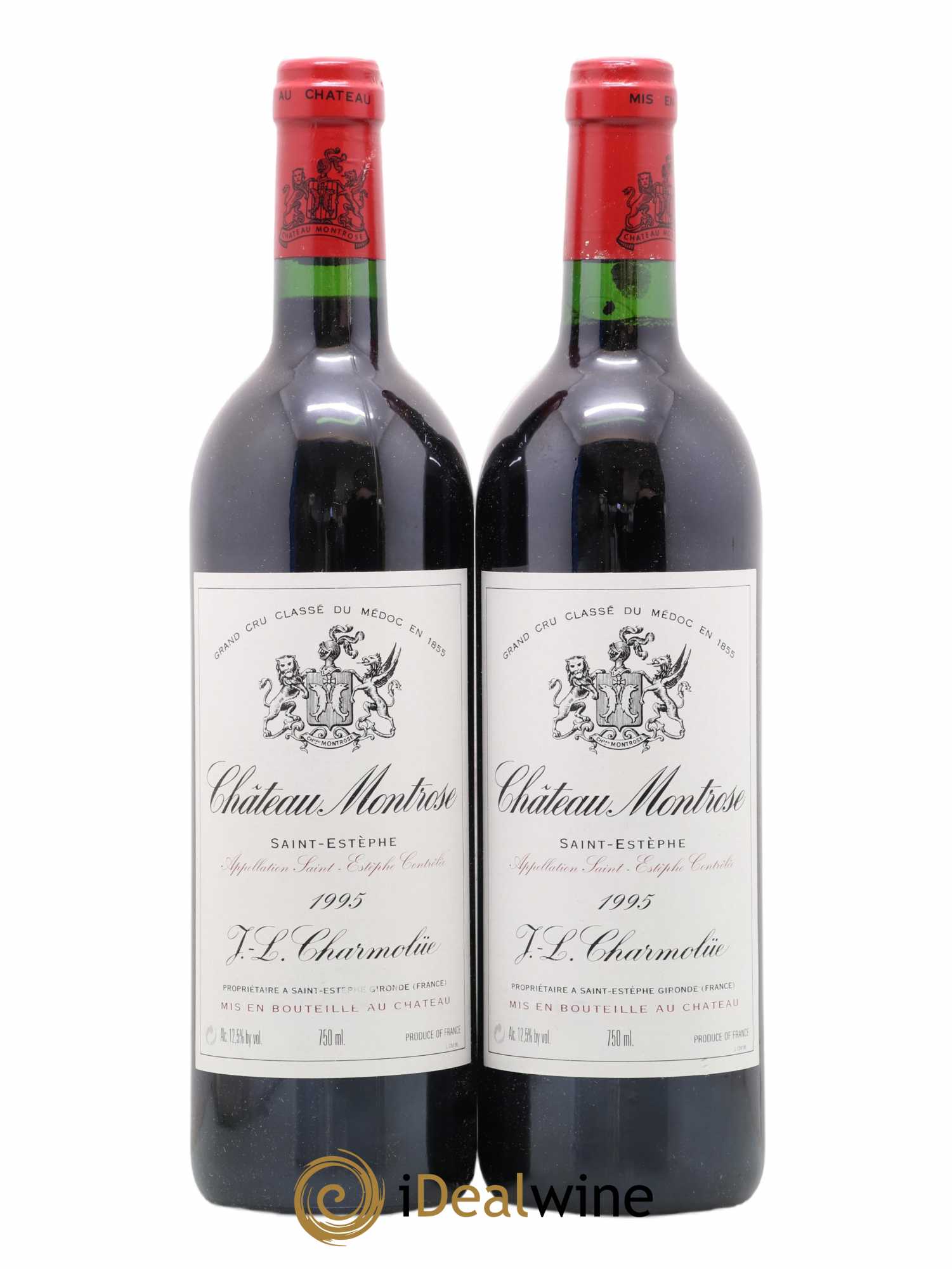 Château Montrose 2ème Grand Cru Classé 1995 - Lot de 2 bouteilles - 0