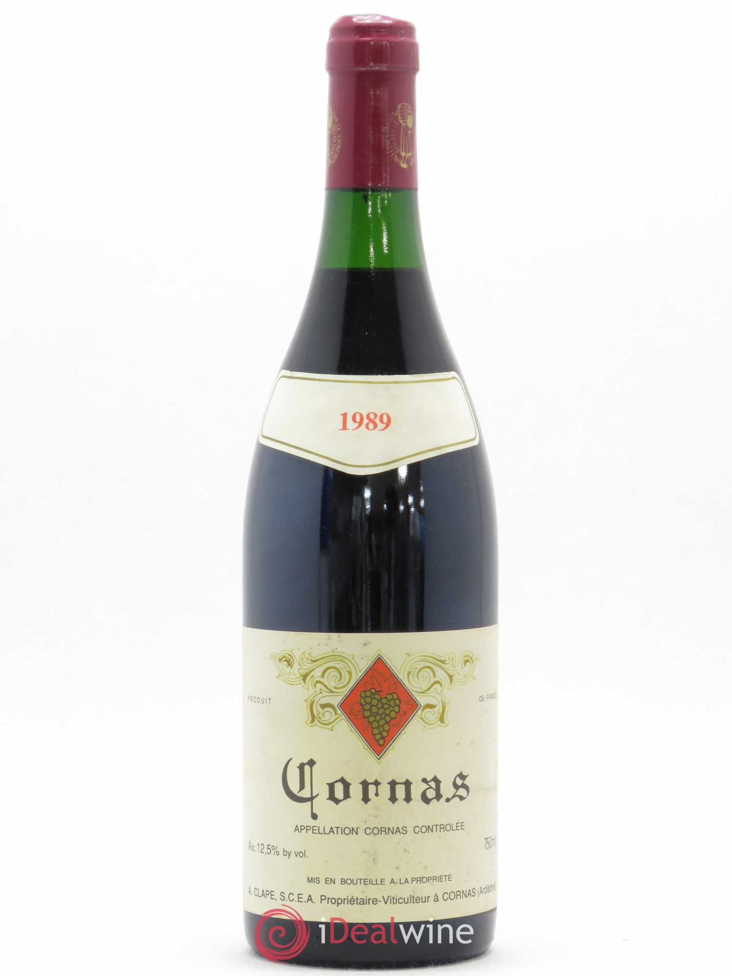 Cornas Auguste Clape 1989 - Lot de 1 bouteille - 0