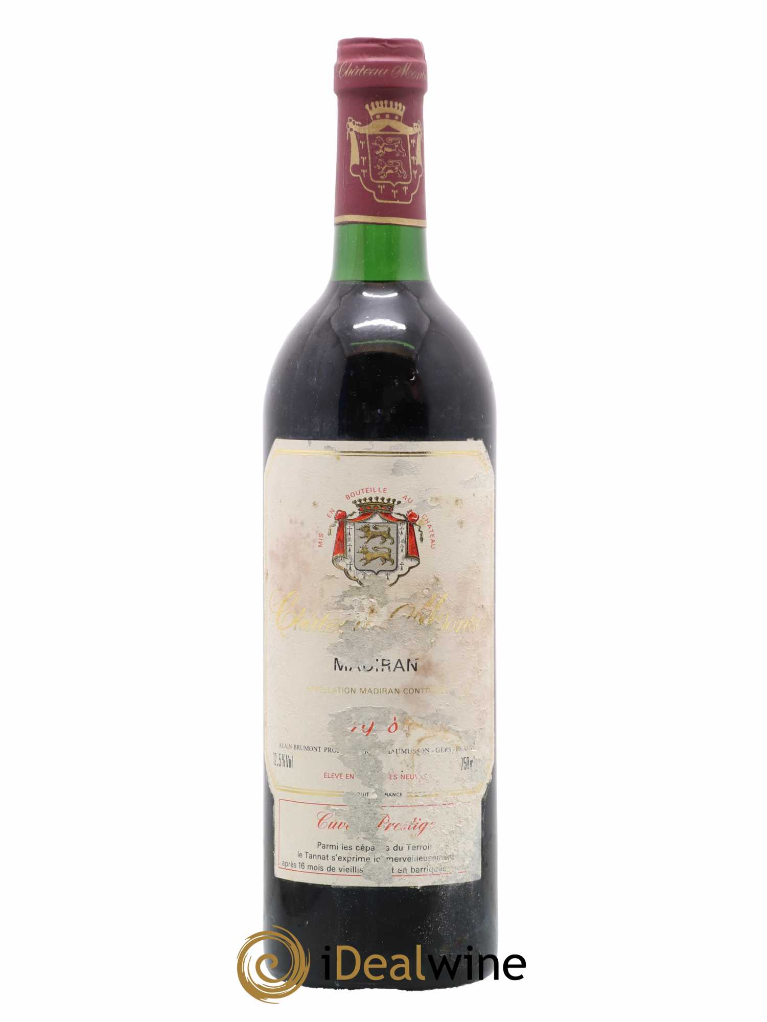 Madiran Château Montus-Prestige Alain Brumont 1988 - Lot de 1 bouteille - 0