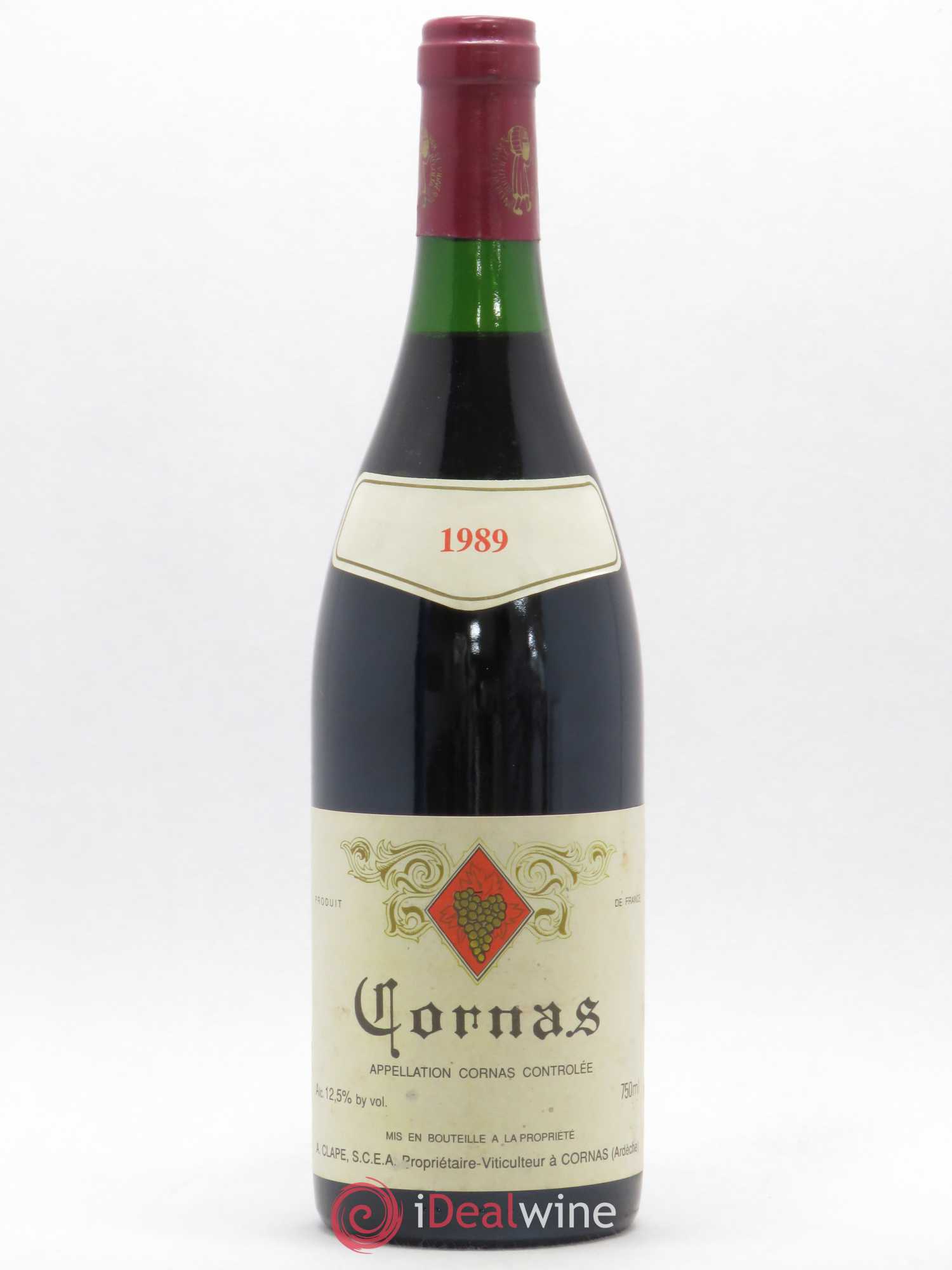Cornas Auguste Clape 1989 - Lot de 1 bouteille - 0